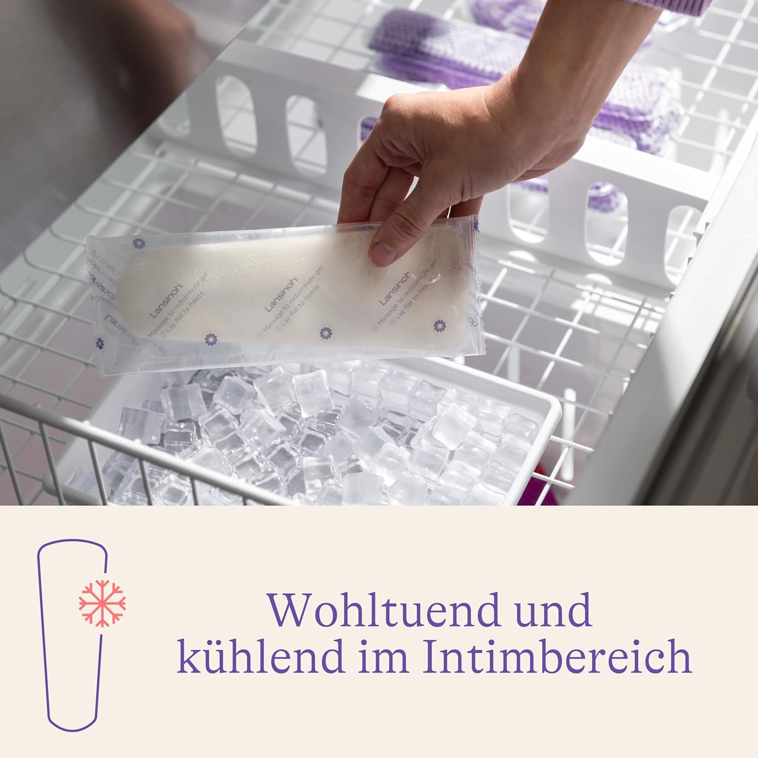 Lansinoh Intimpad Cool & Care 8 Stück