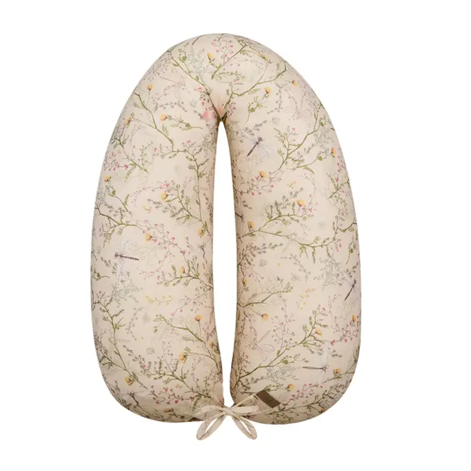 Kikkaboo Stillkissen mit Bezug Baumwolle beige 150cm