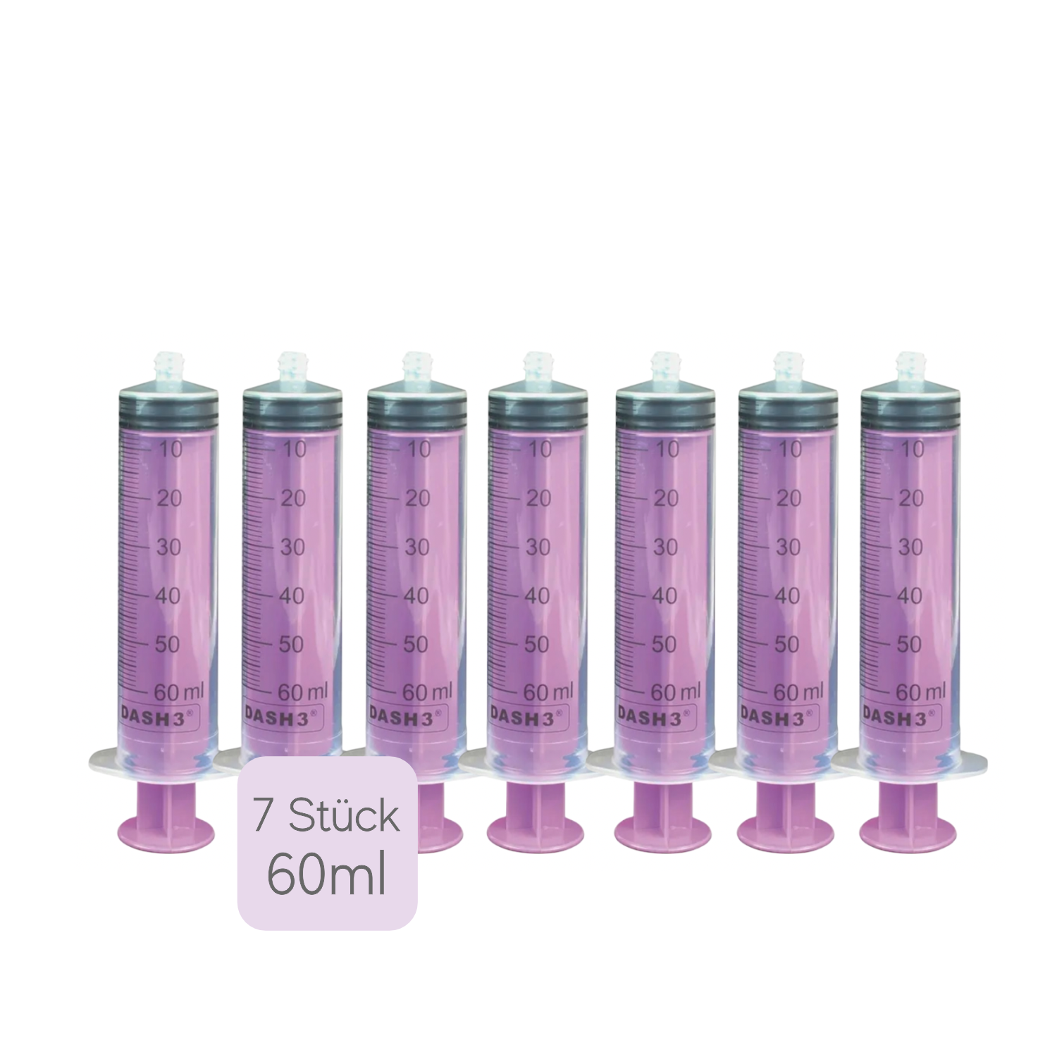 ENFit Muttermilch Spritze 7 Stück | 60ml Single Use