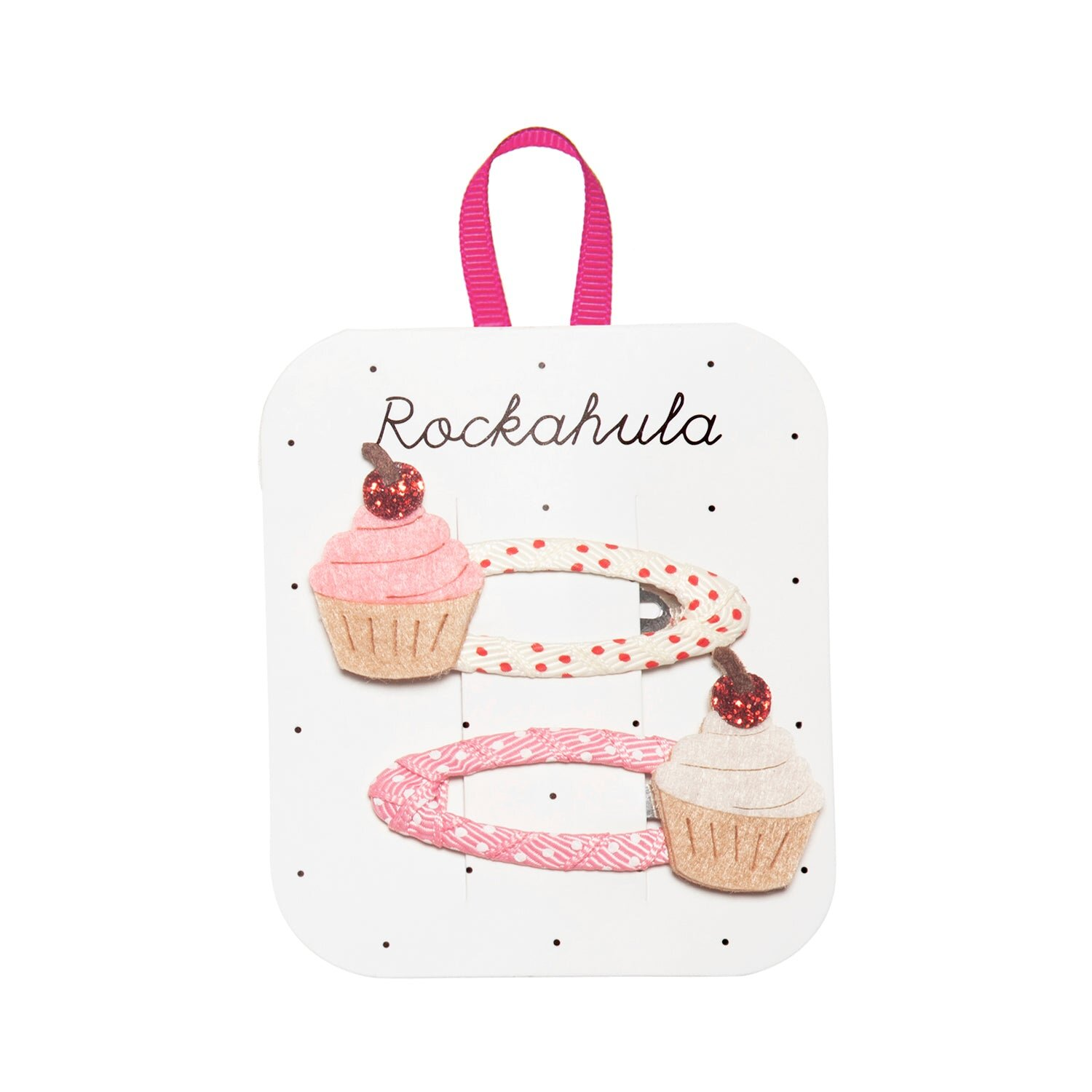 Rockahula Haarspangen Cherry Cupcake 2er
