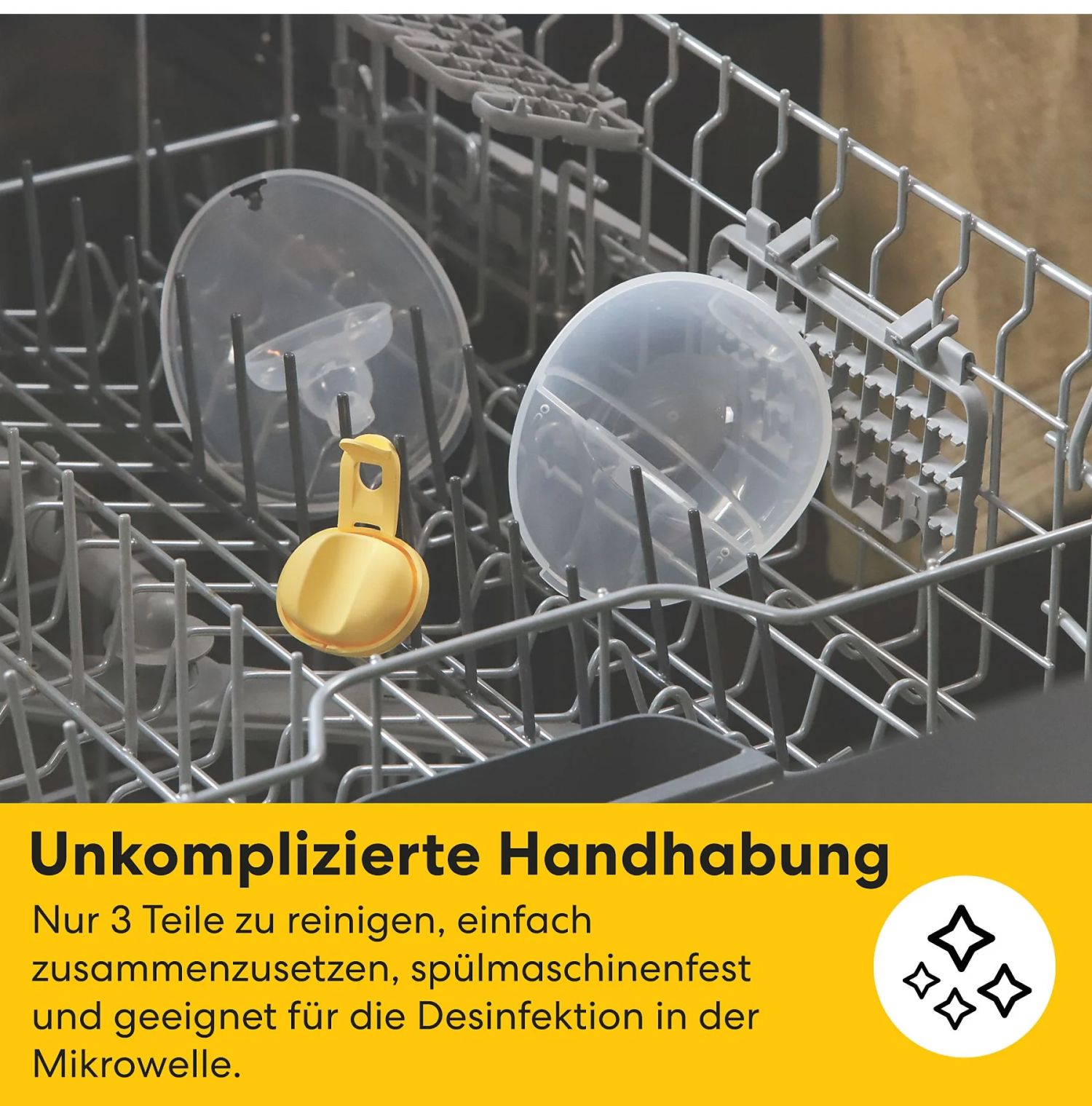 Medela Motion InBra Tragbare Milchpumpe Einzelset