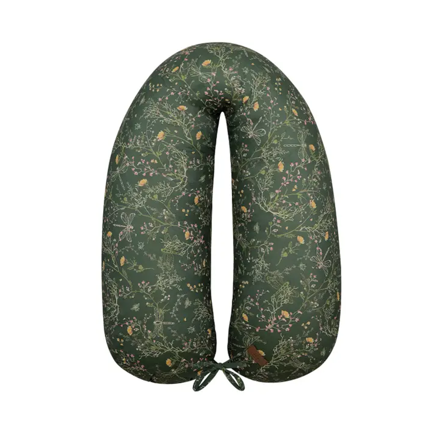 Kikkaboo Stillkissen mit Bezug Baumwolle grün 150cm