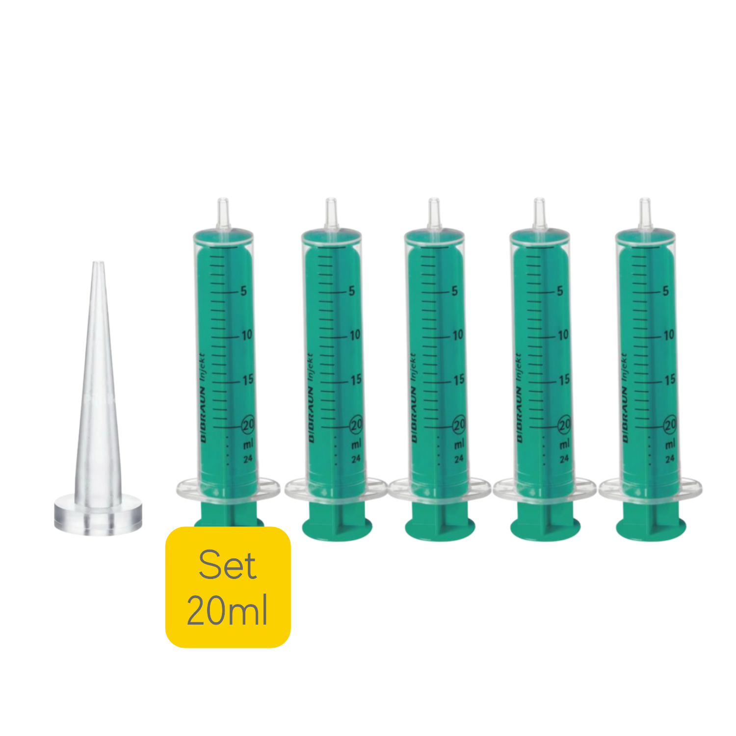 SET | 1 Medela Fingerfeeder | 5 Spritzen 20ml