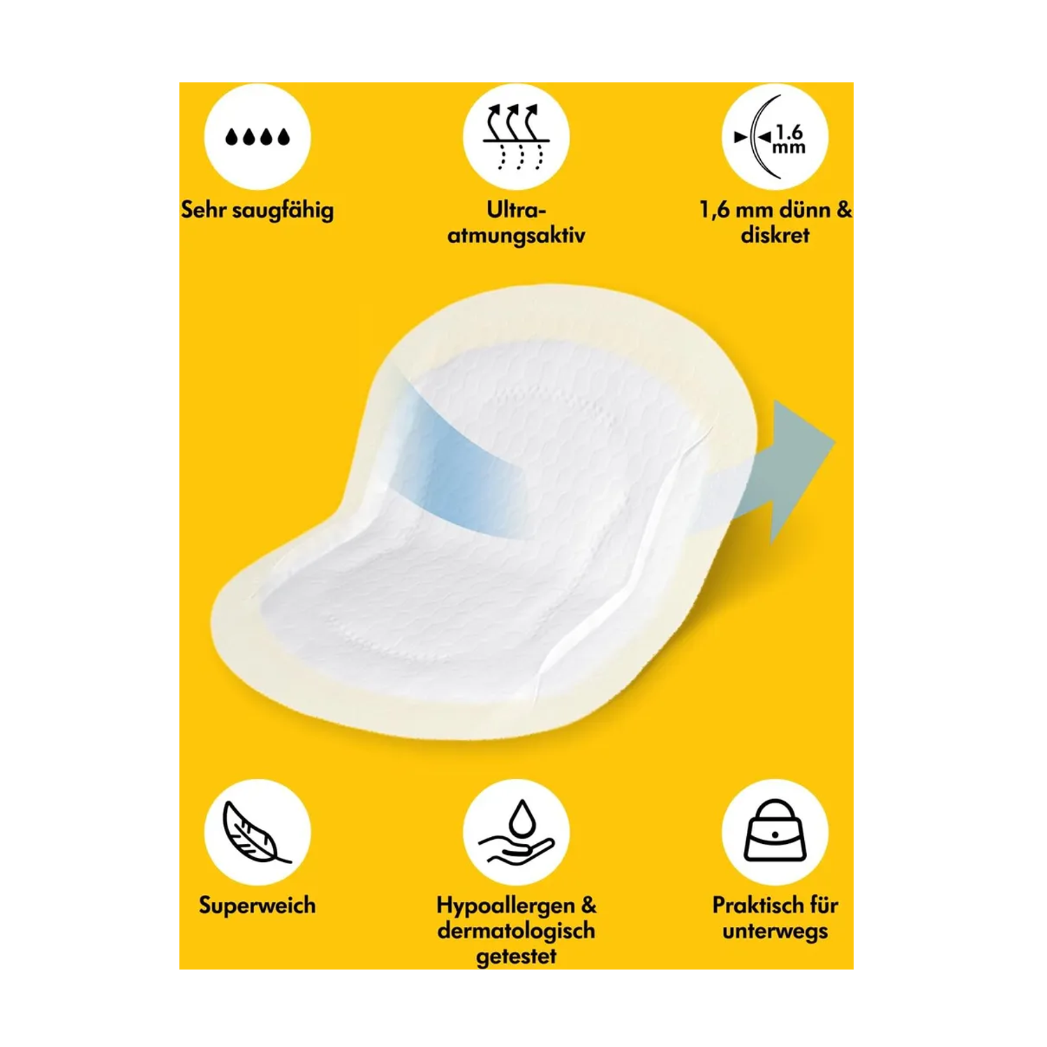 Medela atmungsaktive Stilleinlagen 60 Stück