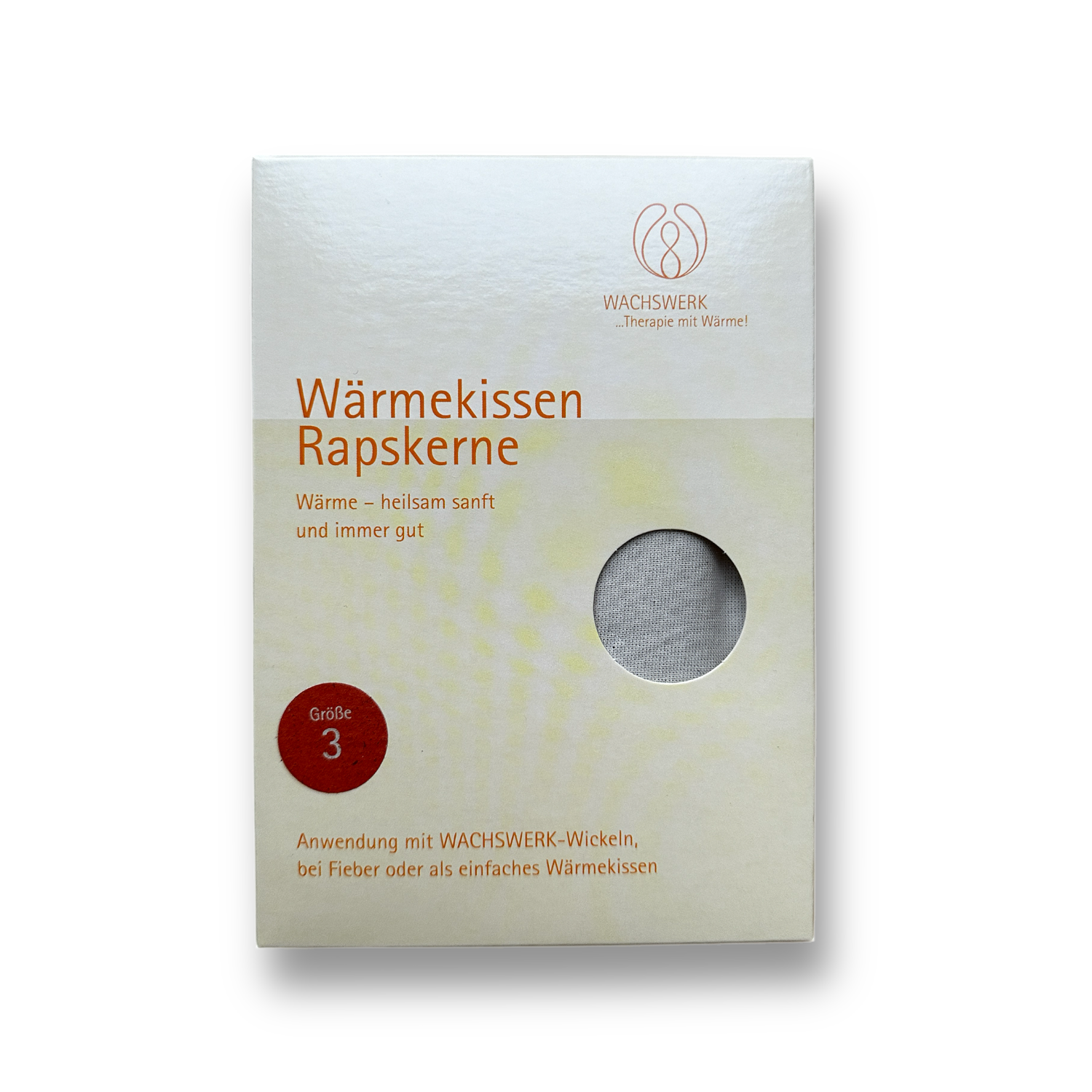 Wachswerk Wärmekissen Rapskern Gr. 3