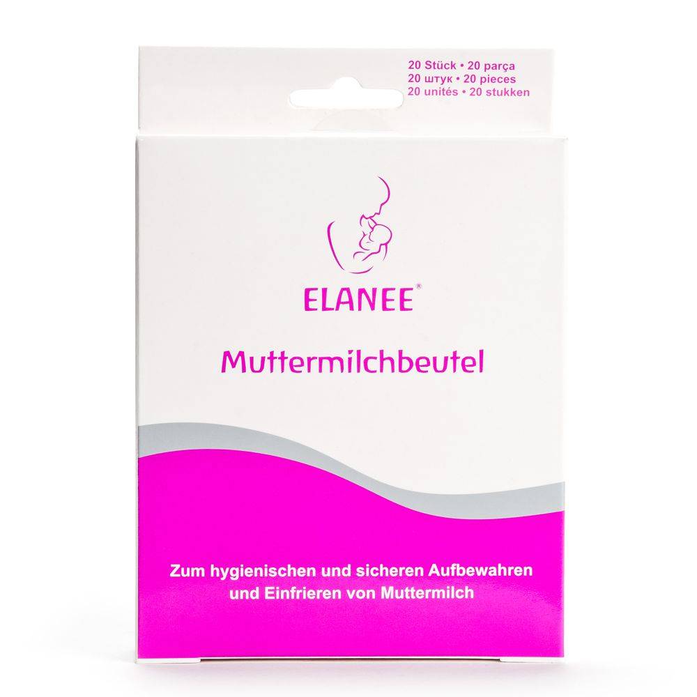 Elanee Muttermilch Beutel 20 Stück