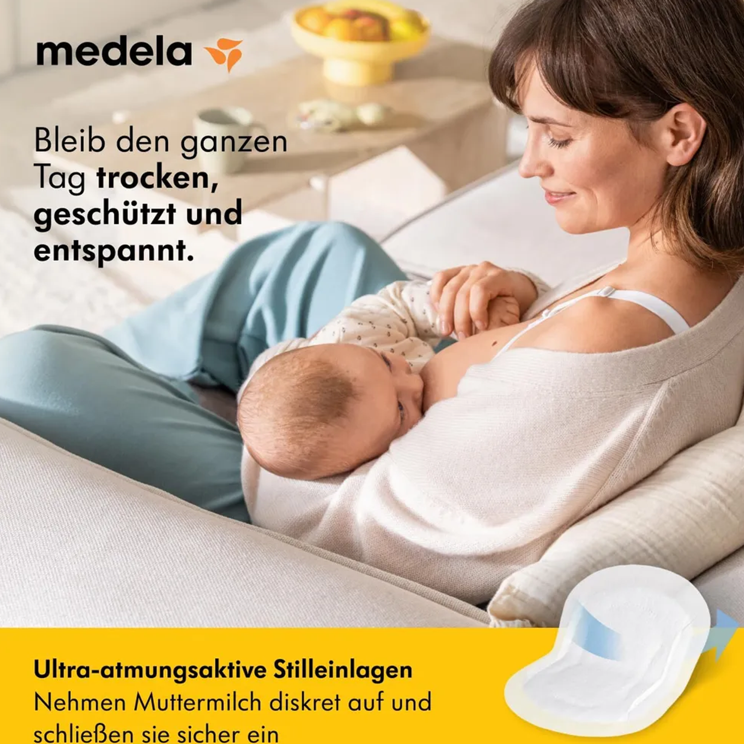 Medela atmungsaktive Stilleinlagen 60 Stück