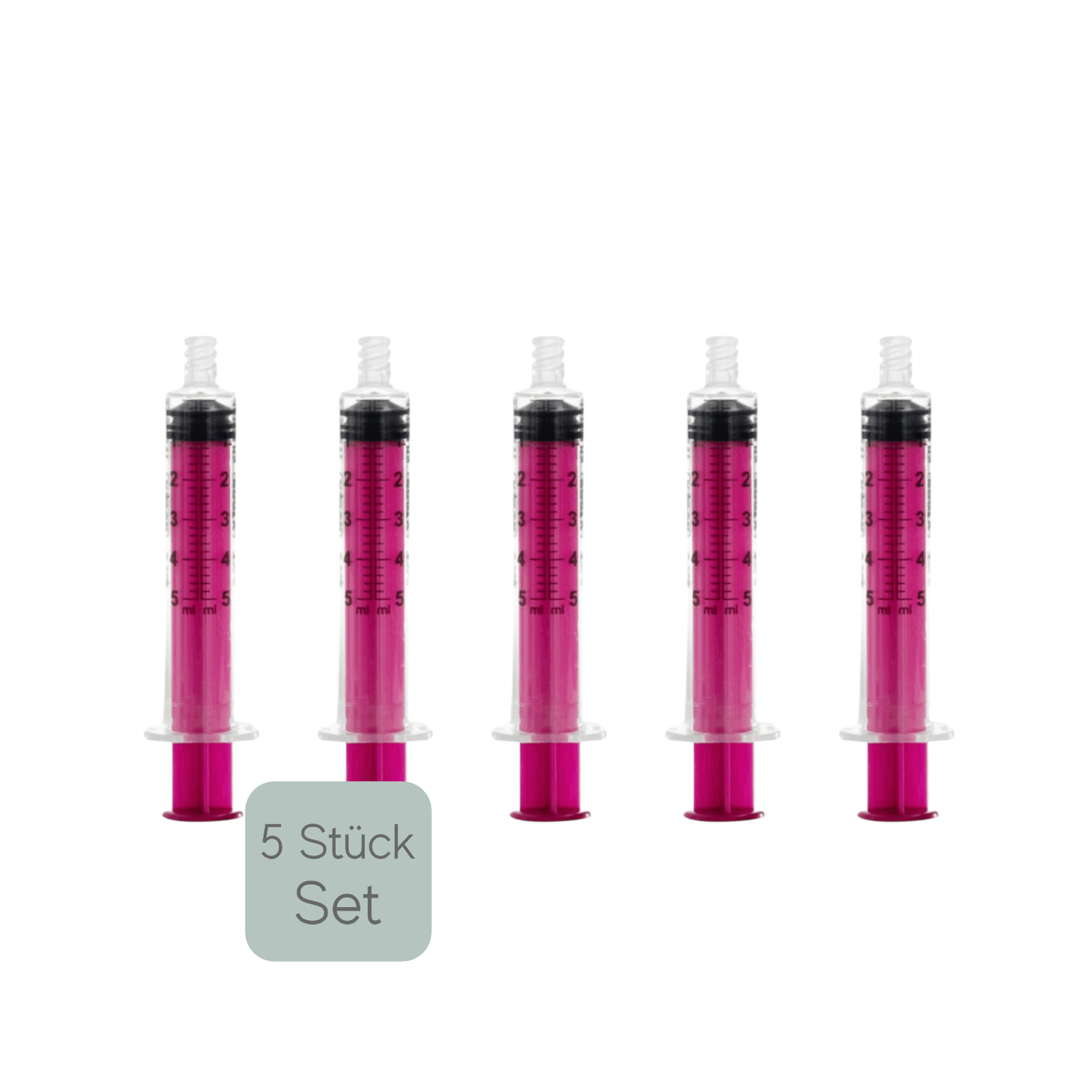 Vygon Nutrisafe 5ml Muttermilch Spritze 5 Stück