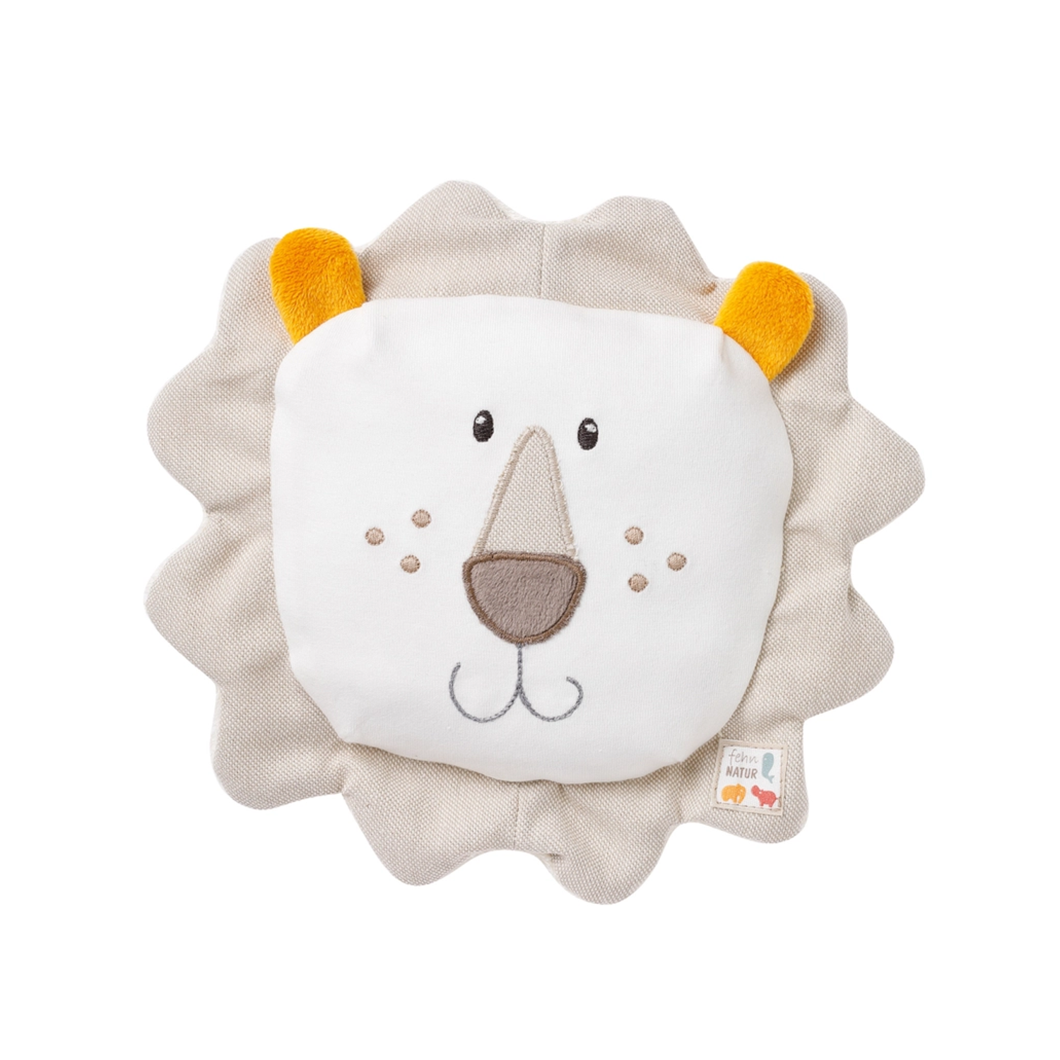 Fehn Löwe natur Traubenkern Wärmekissen