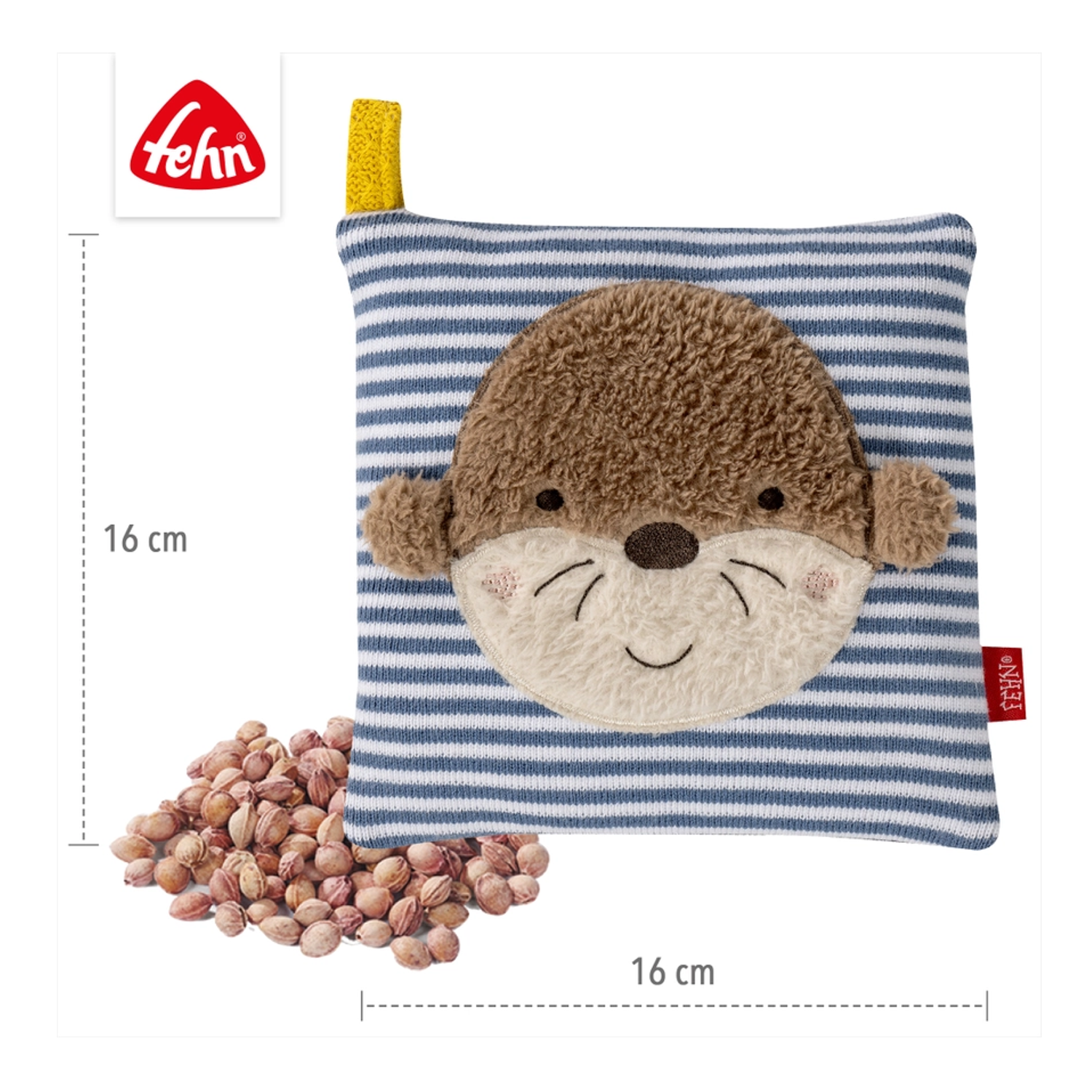 Fehn Otter gestreift Kirschkern Wärmekissen