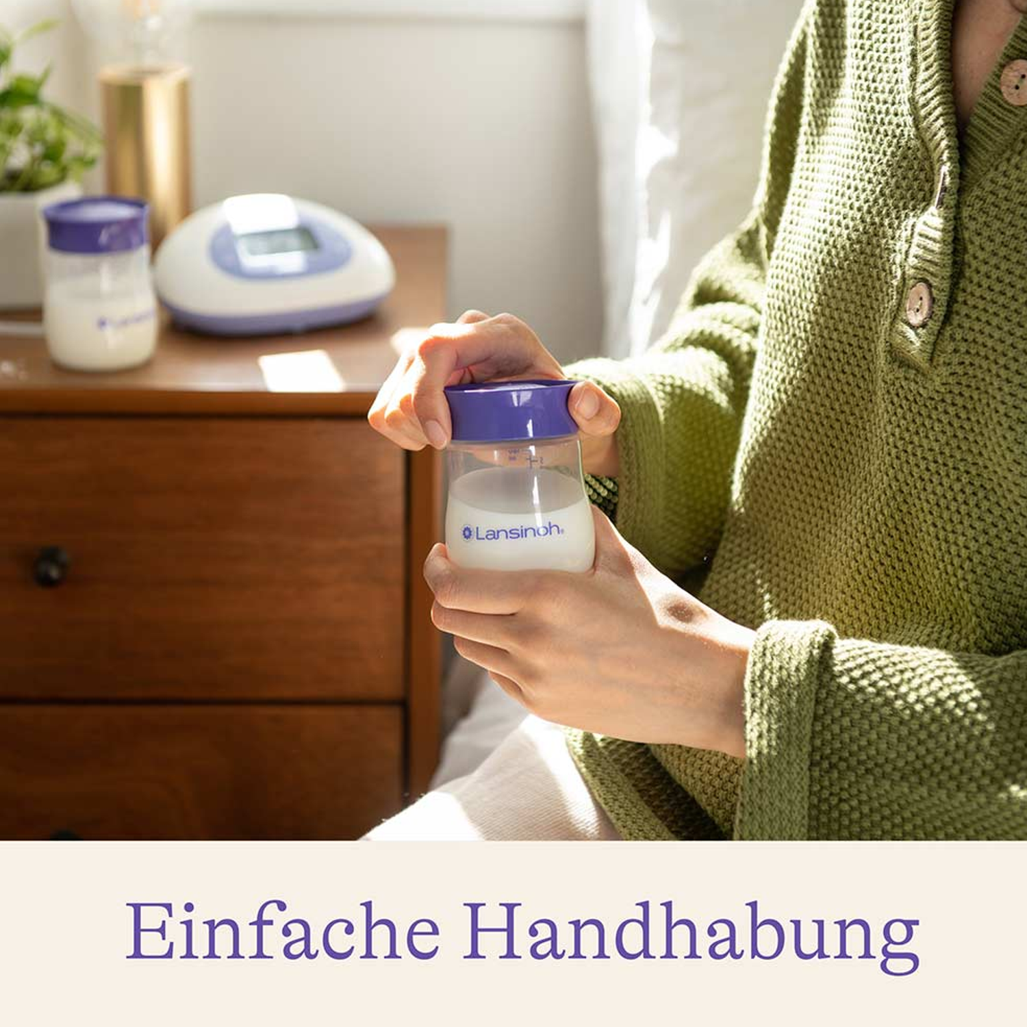 Lansinoh Muttermilchflaschen 4 Stück