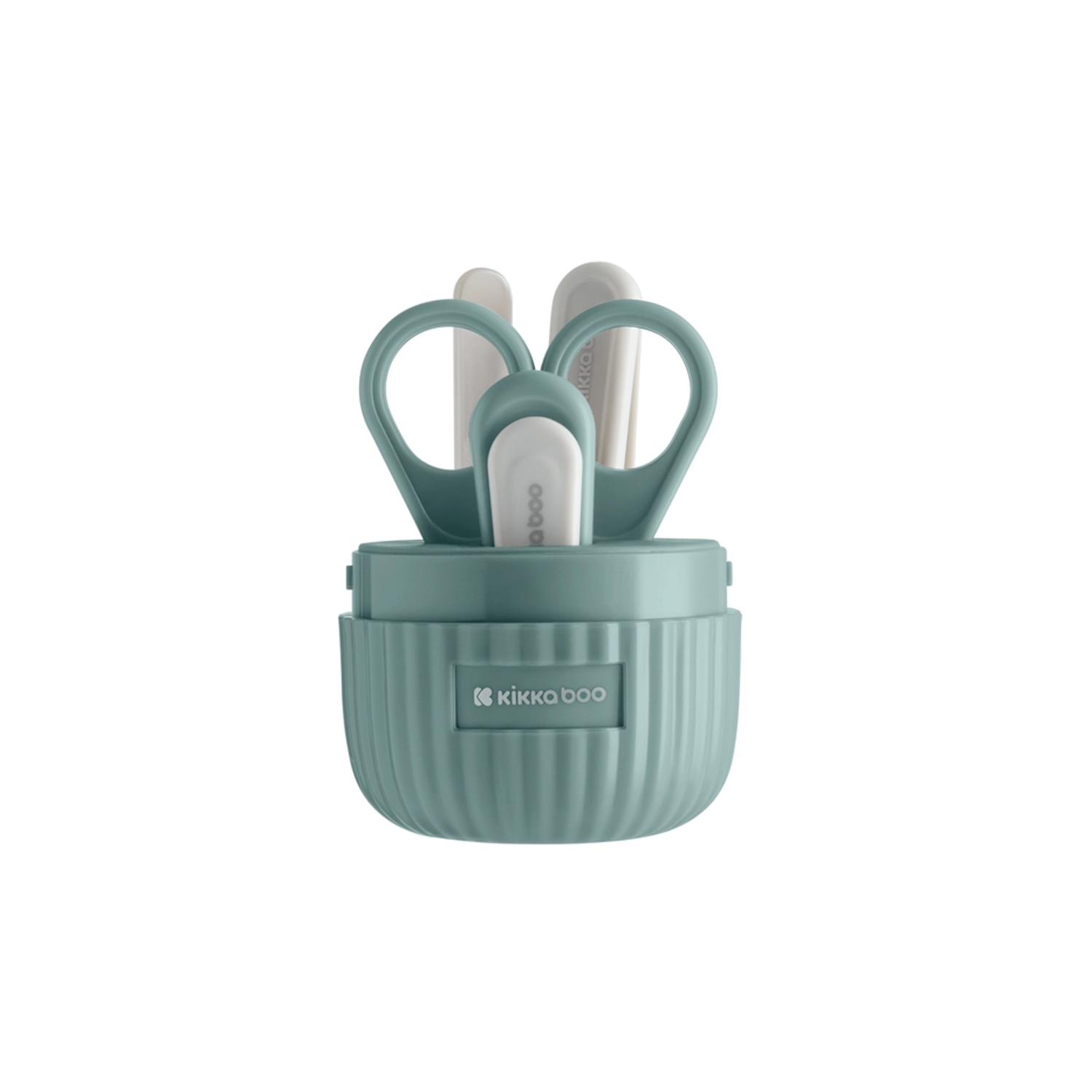 Kikkaboo Baby Maniküre Set 7 Teile mit Box Minze