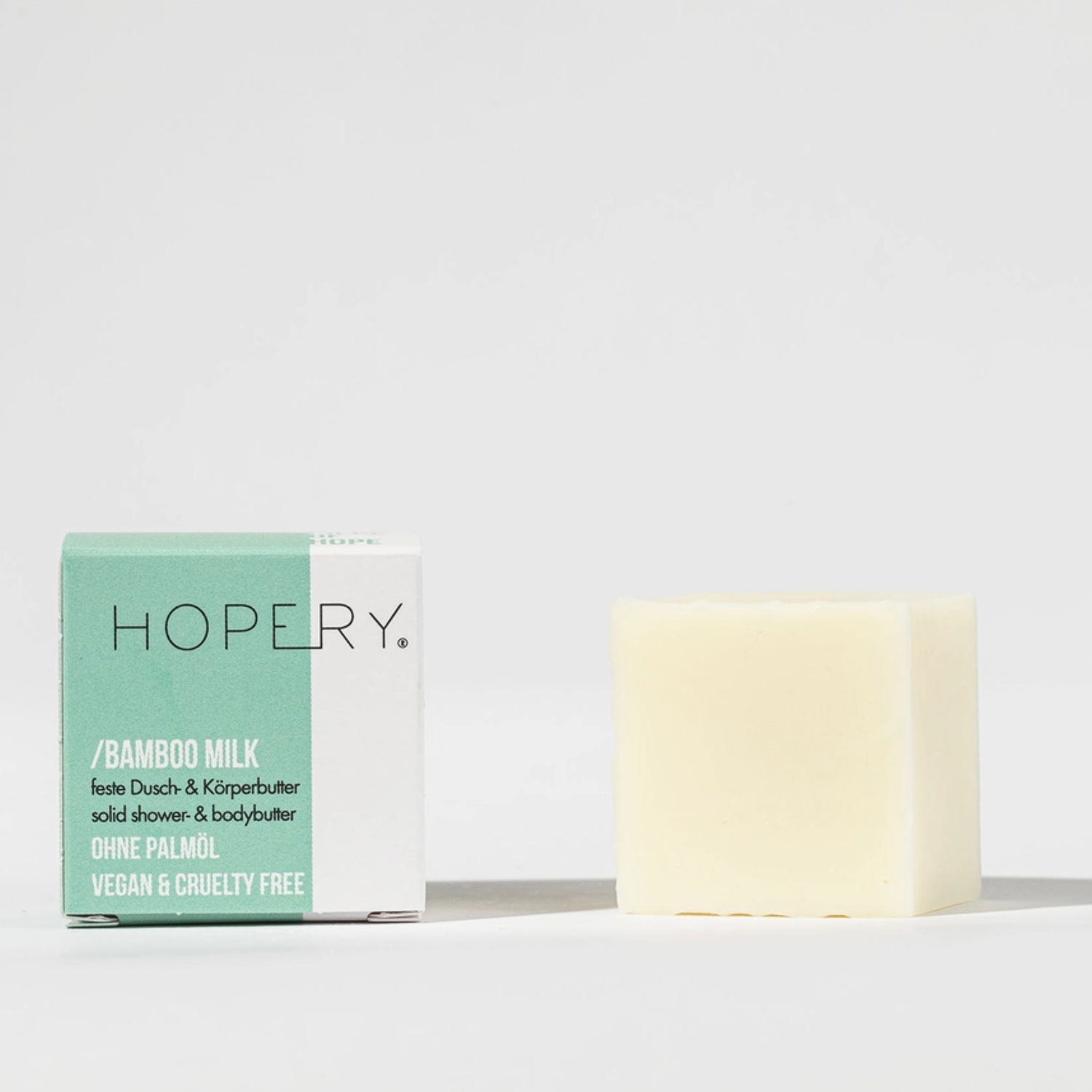 HOPERY Bambus Milch Dusch- und Körperbutter 40g