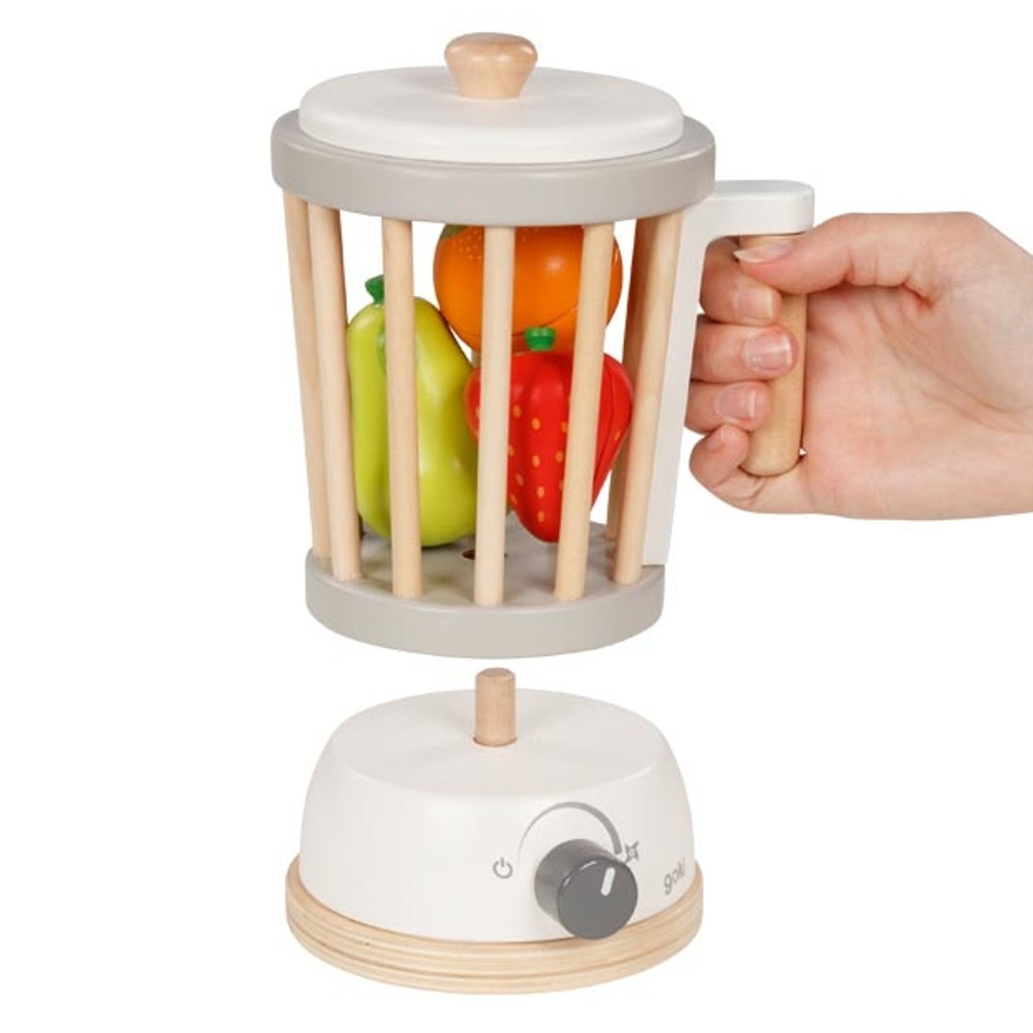 Gollnest & Kiesel Standmixer Obst Holz Kinderküche