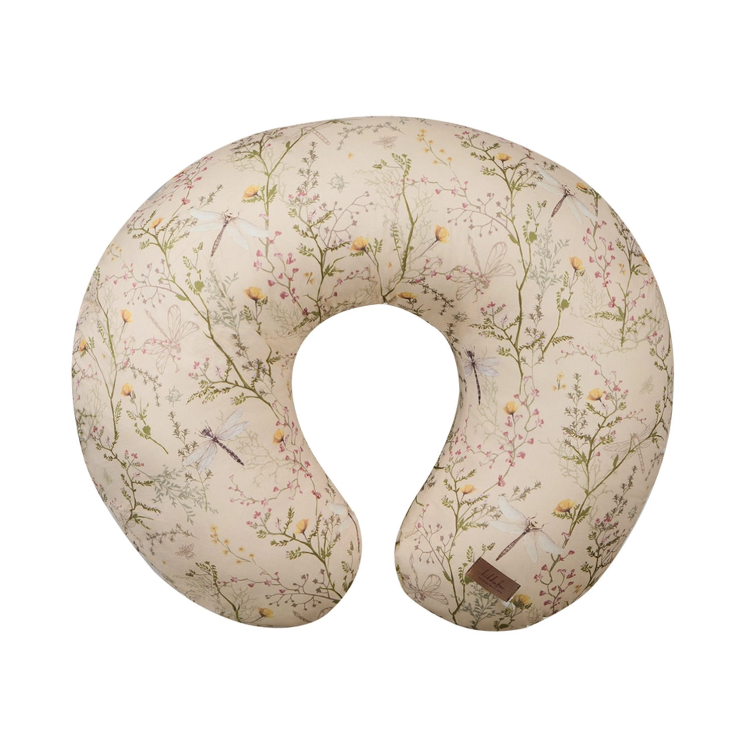 Kikkaboo Stillkissen mit Bezug Baumwolle beige