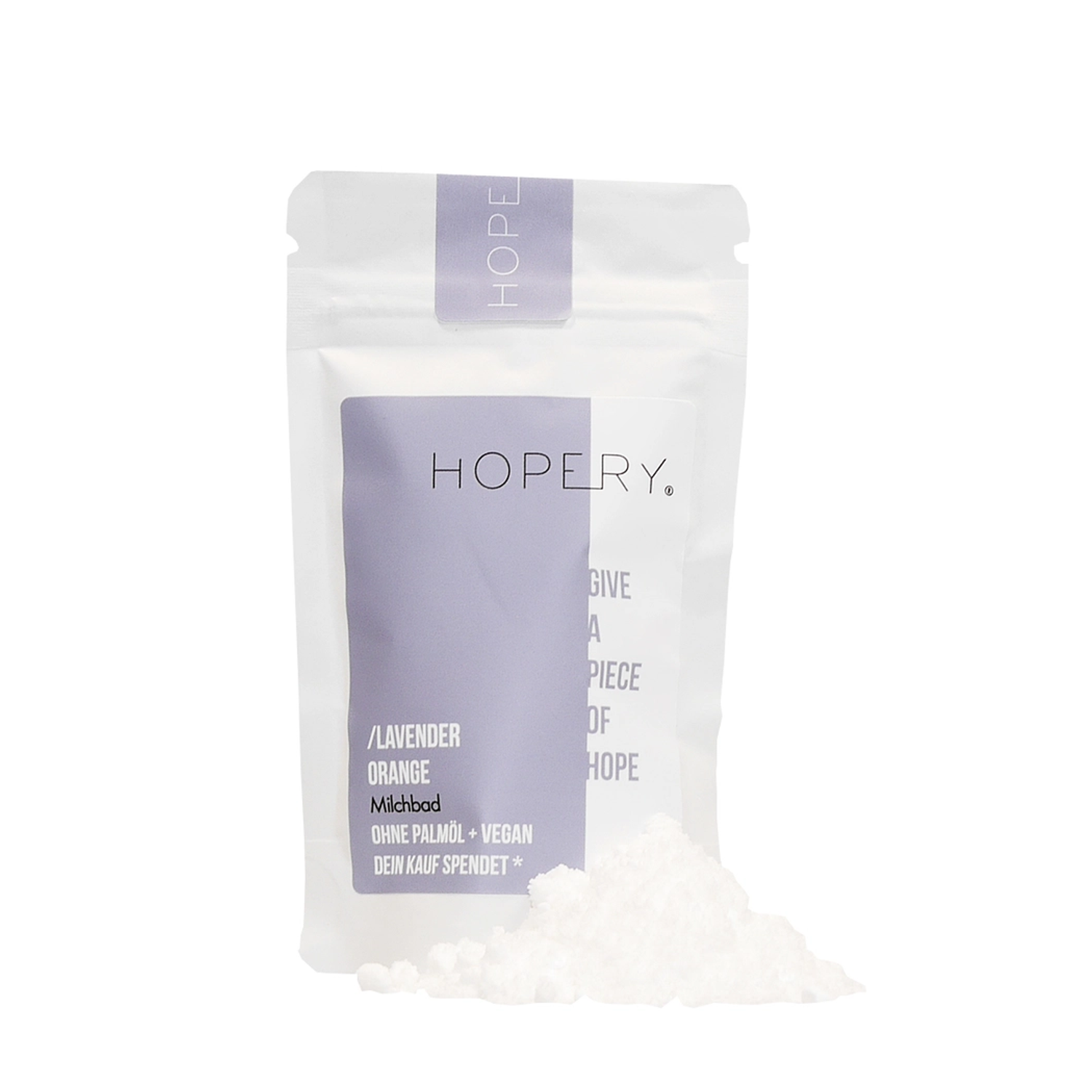HOPERY Lavendel Orange Milchbad 70g