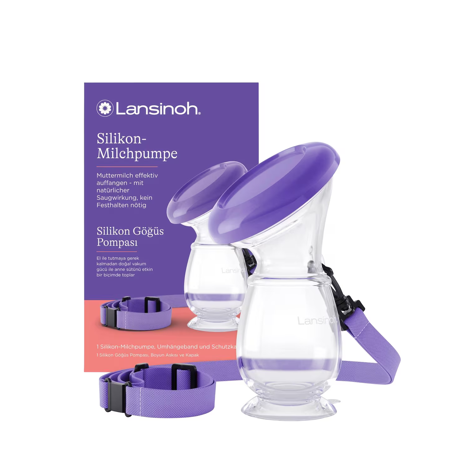 Lansinoh Silikon Pumpe | Muttermilchauffänger