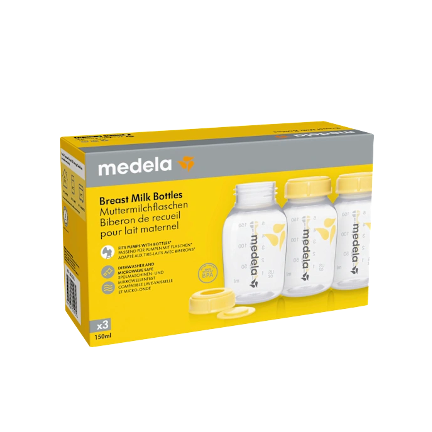 Medela Flaschenset 3 Stück 150ml