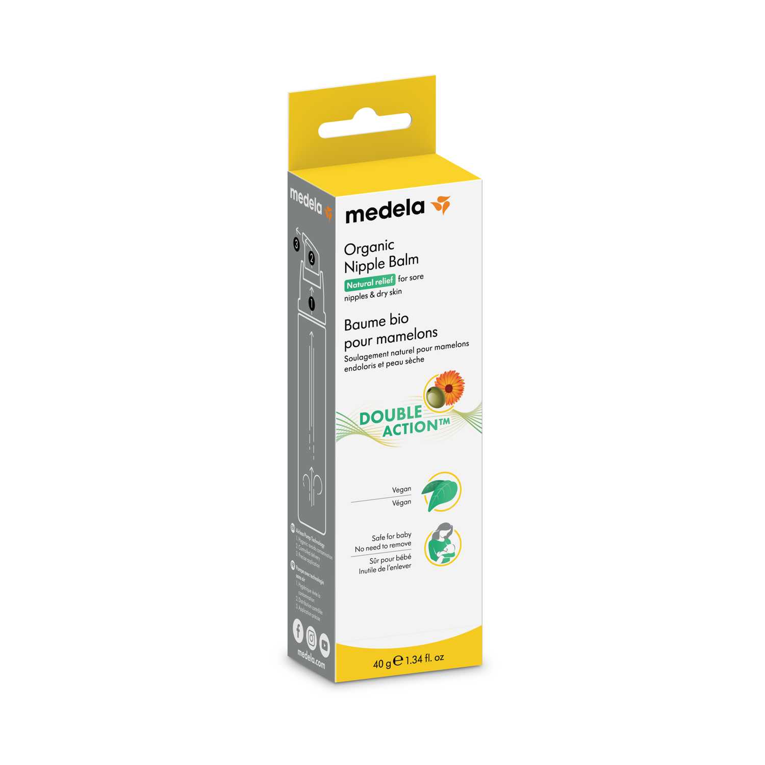 Medela Organic Brustwarzenpflege 40g NEU