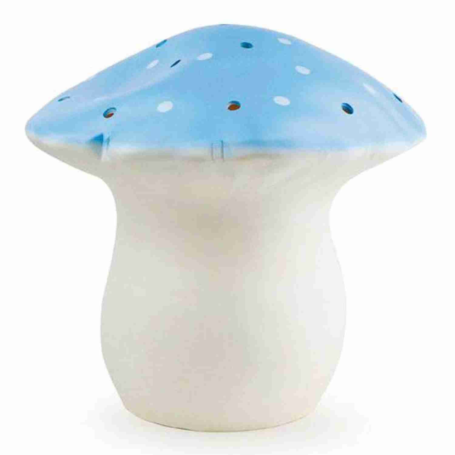 Egmont Toys Pilzlampe LED groß hellblau