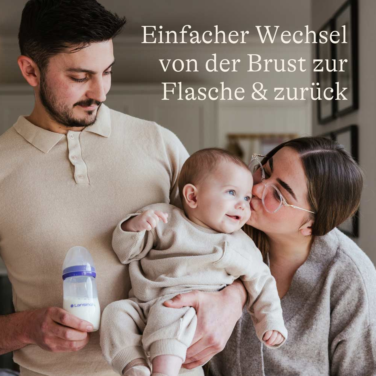 Lansinoh Natural Wave Flasche Gr. XS | 60ml