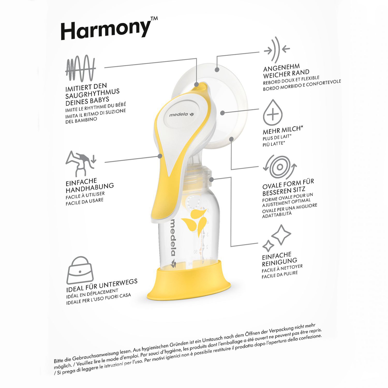 Medela Harmony Handmilchpumpe FLEX