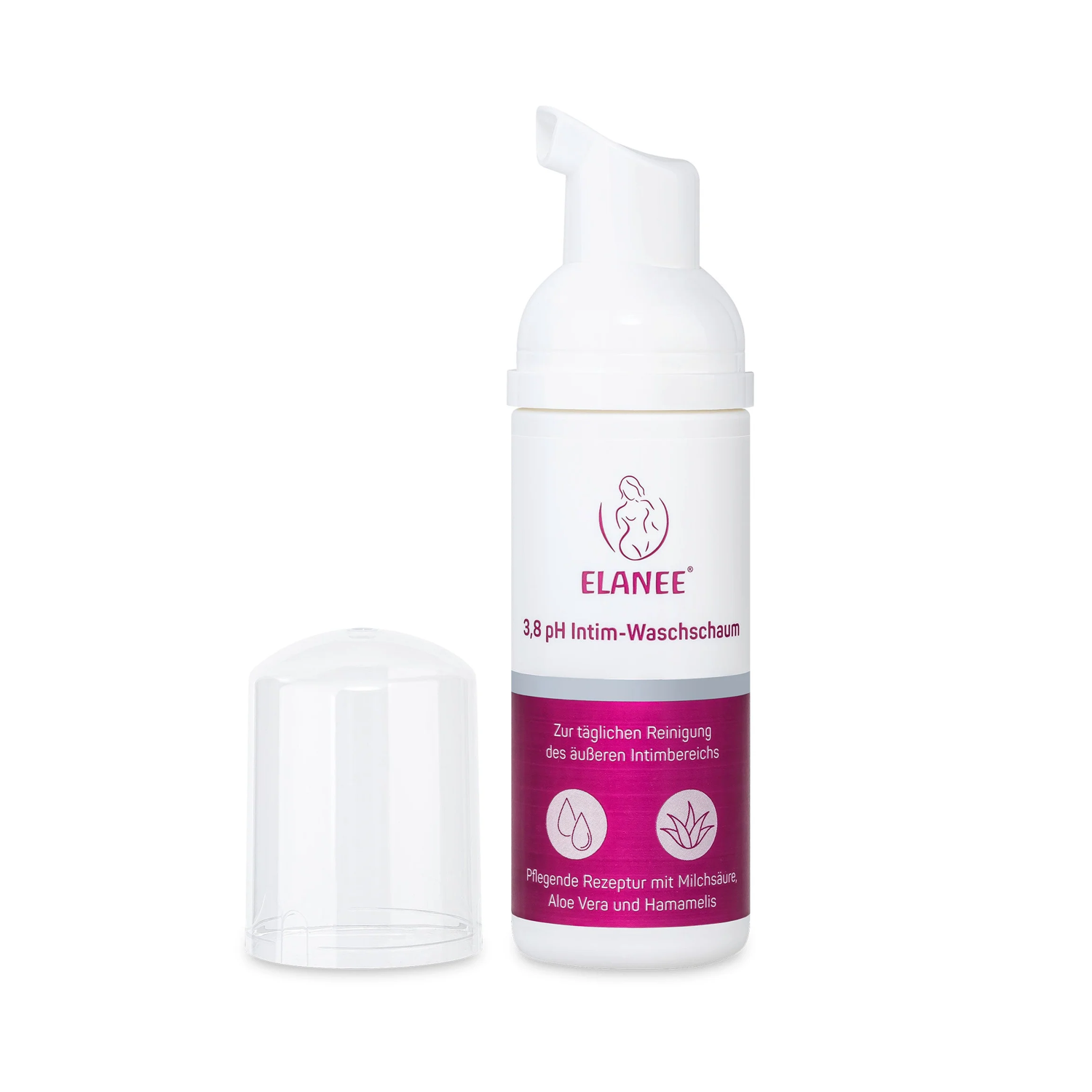 Elanee 3,8 pH Intim Waschschaum Spender 50ml