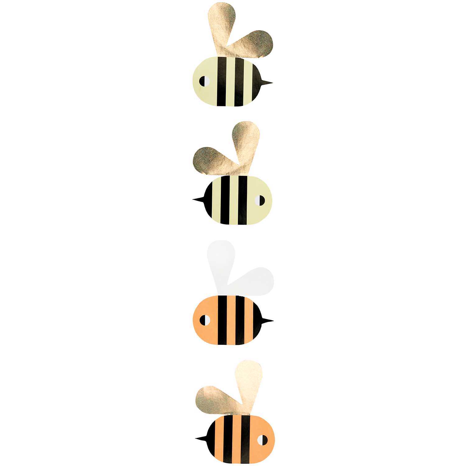 RICO Sticker Bienen mit Gold FSC Mix 120er