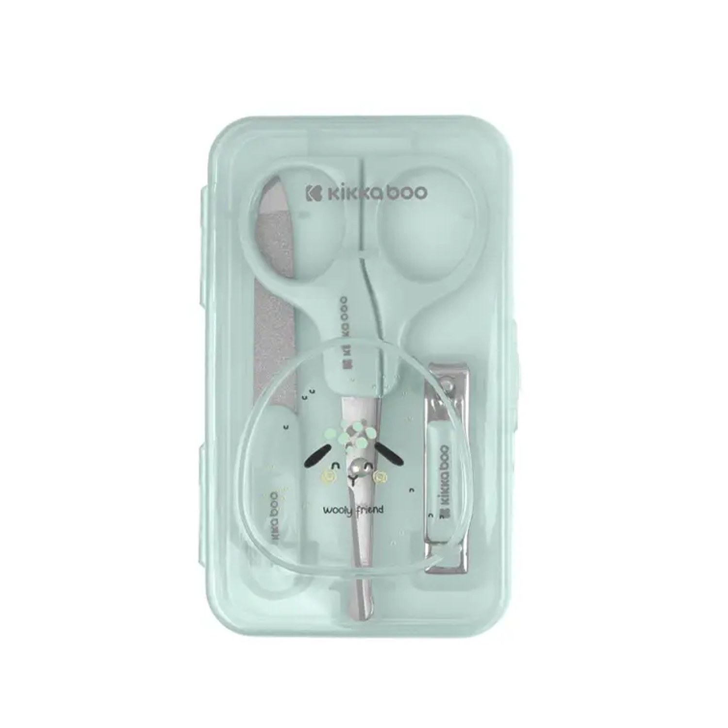 Kikkaboo Baby Maniküre Set 3 Teile mint Schaf