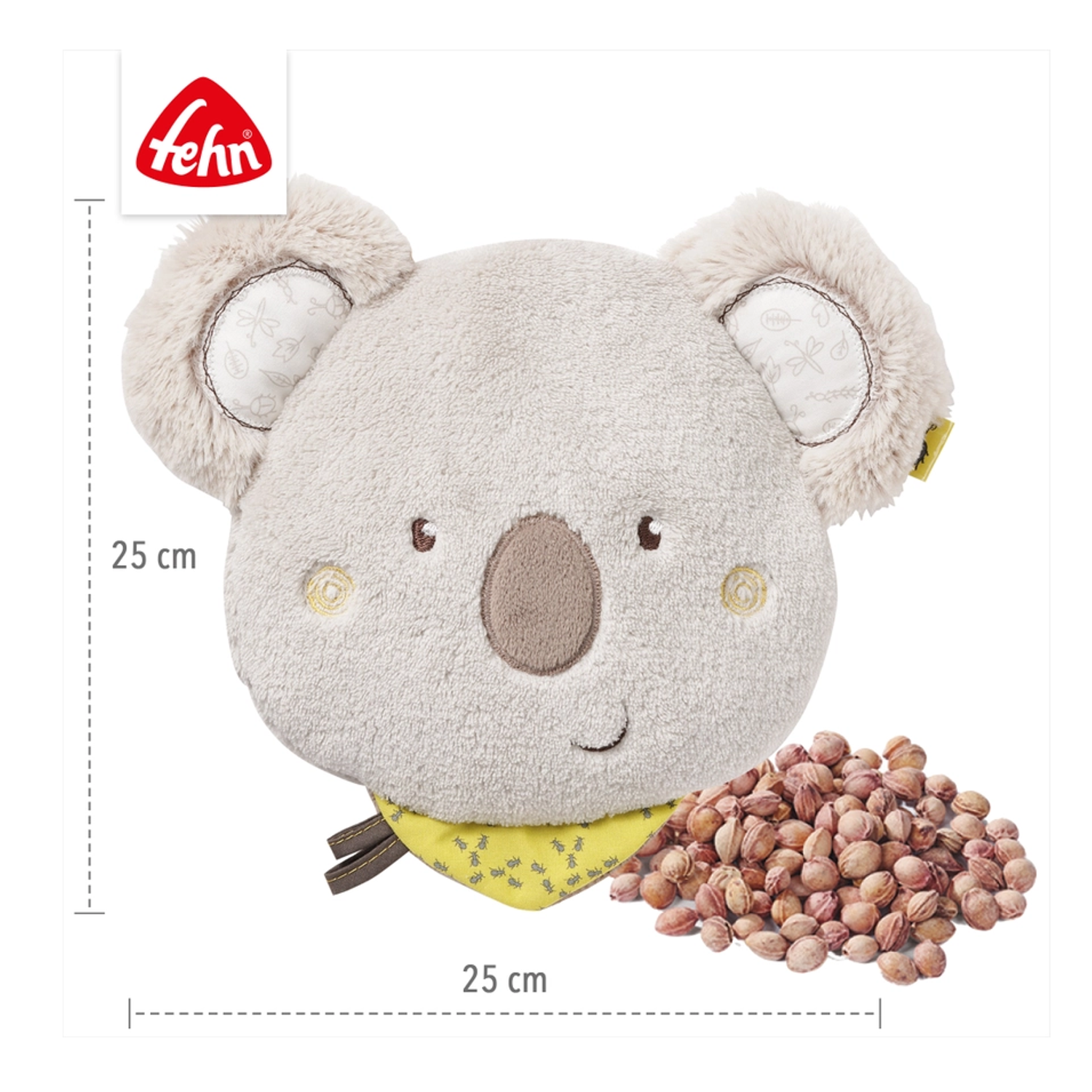 Fehn Koala grau Kirschkern Wärmekissen