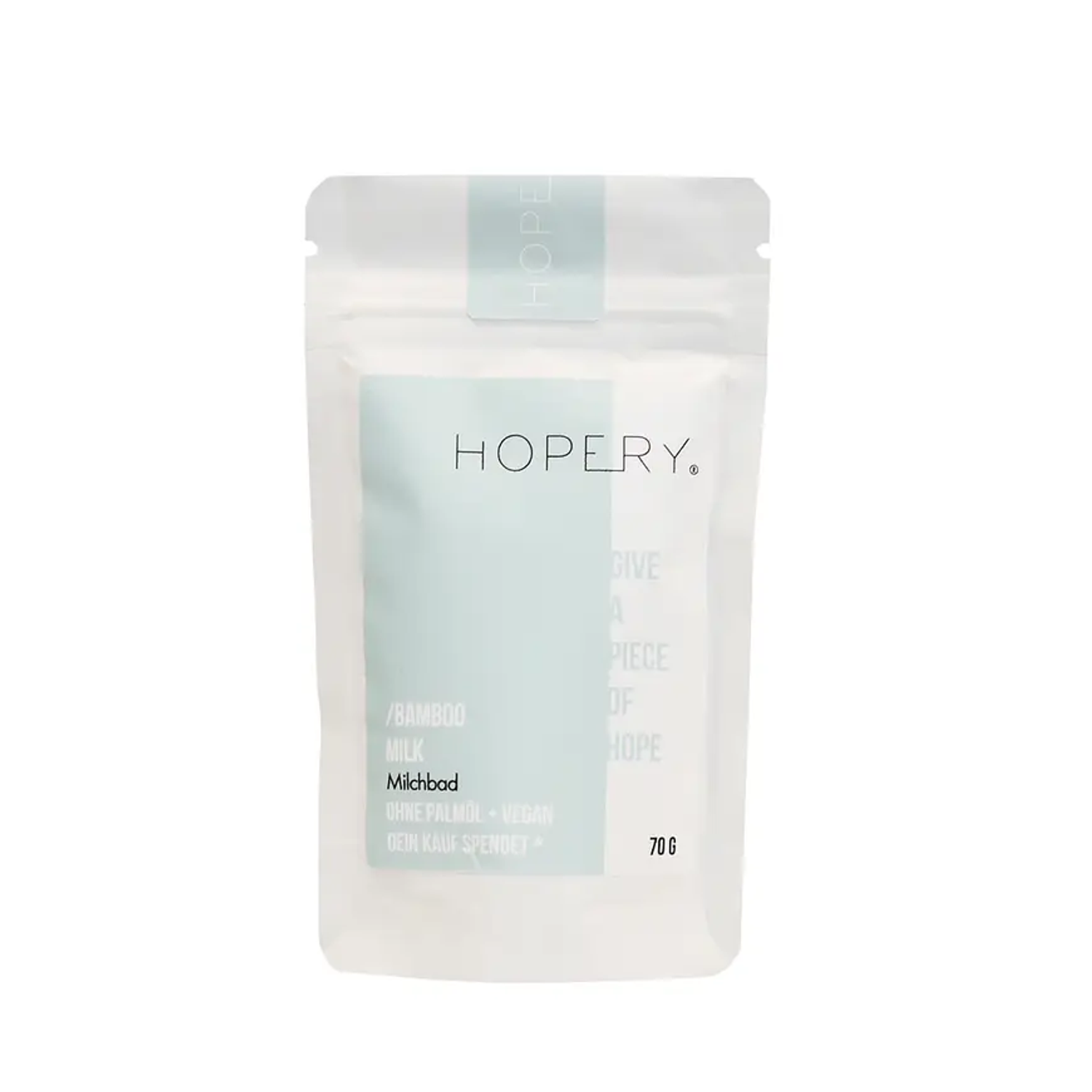 HOPERY Bambus Milch Milchbad 70g