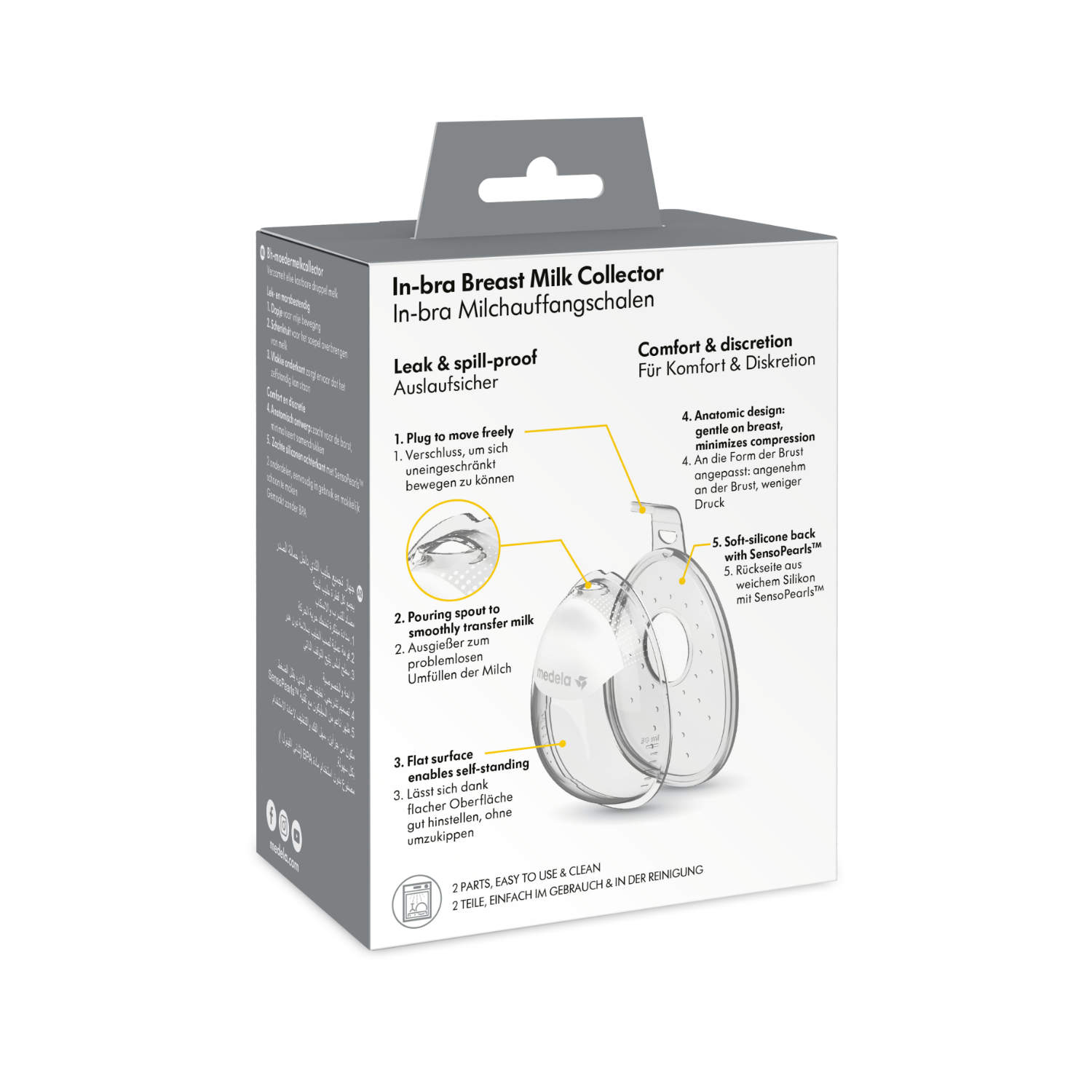 Medela InBra Milchauffangschalen 2 Stück