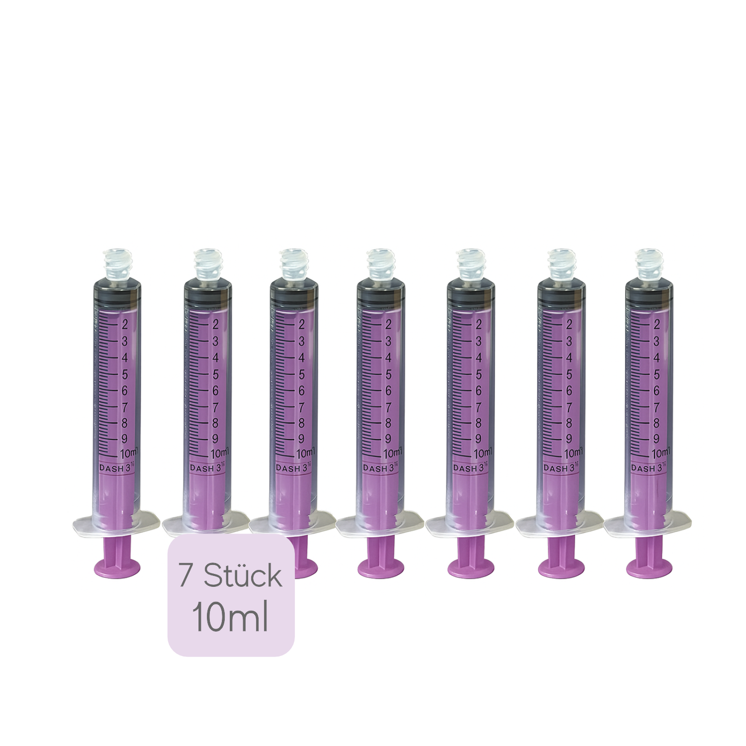 ENFit Muttermilch Spritze 7 Stück | 10ml Single Use