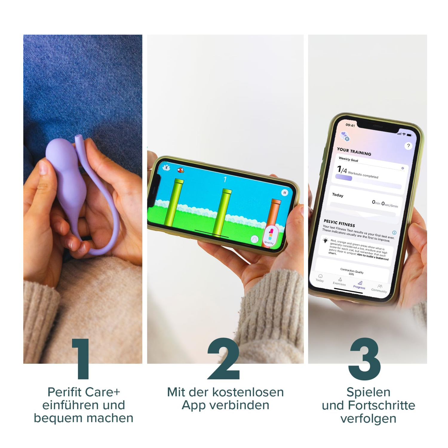 PERIFIT Care + Beckenbodentrainer auf Rezept