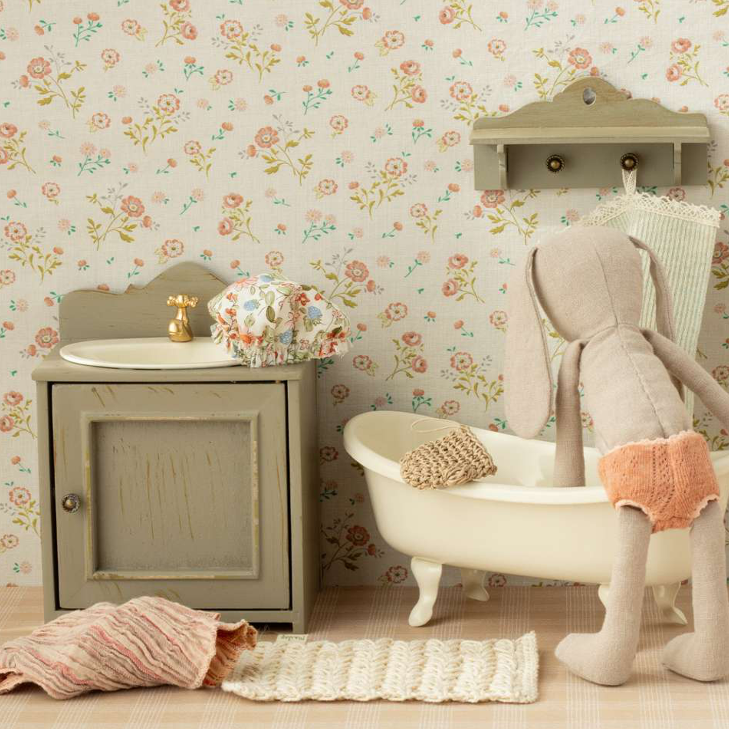 Maileg Badezimmer Waschbecken für Maus oder Hase