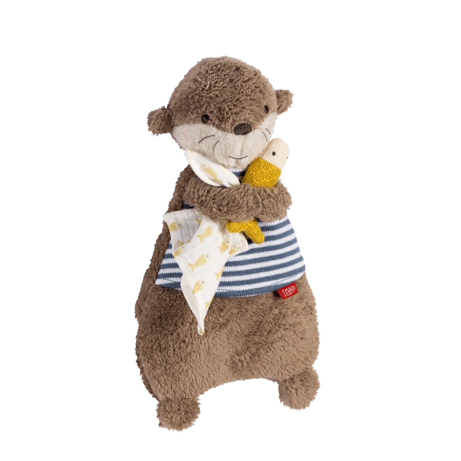 Fehn Otter mit Fisch Traubenkern Wärmekissen