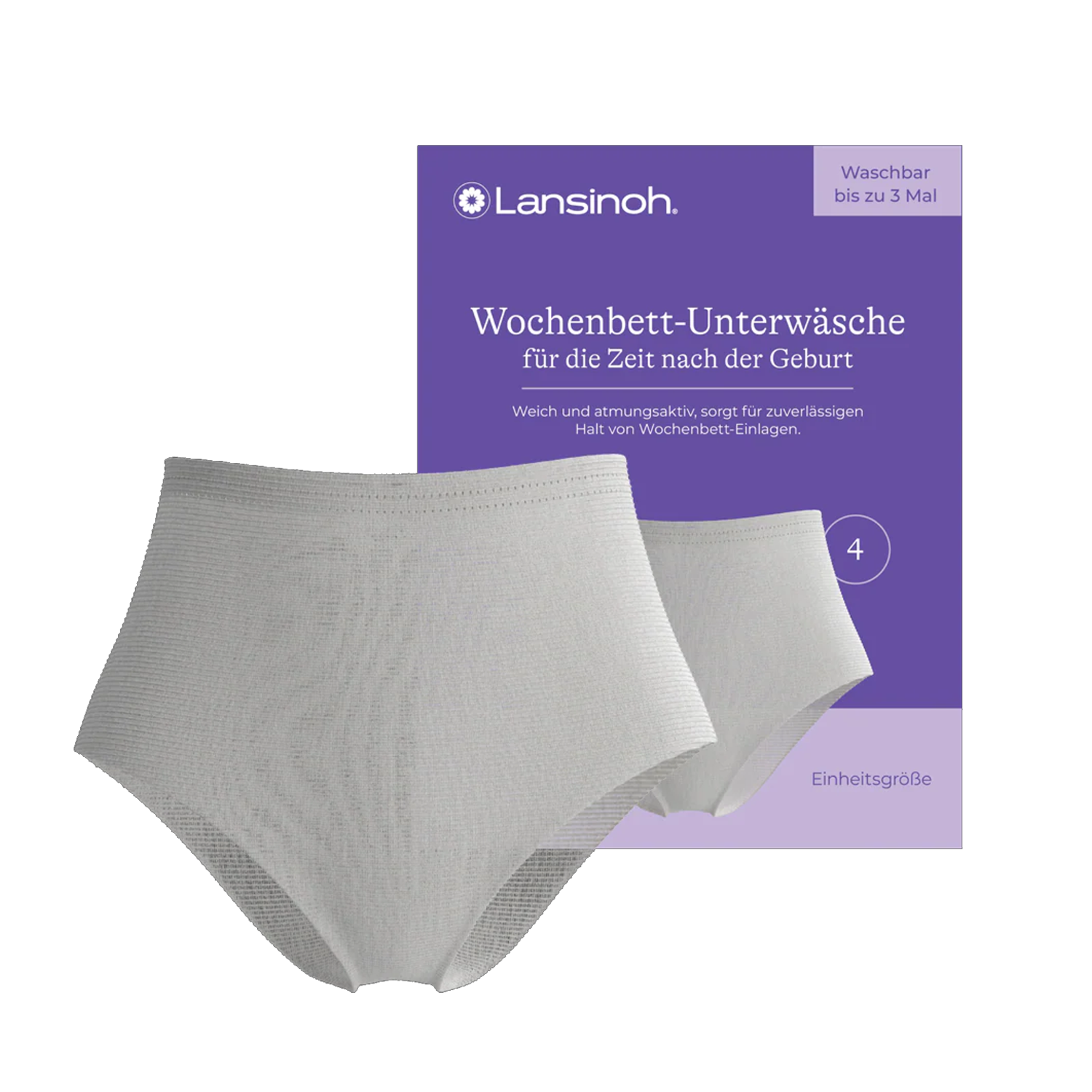 Lansinoh Wochenbett Unterwäsche 4 Stück