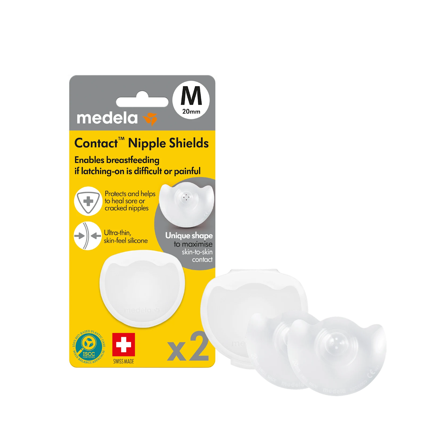 Medela Stillhütchen Contact Gr. M | Mit Box