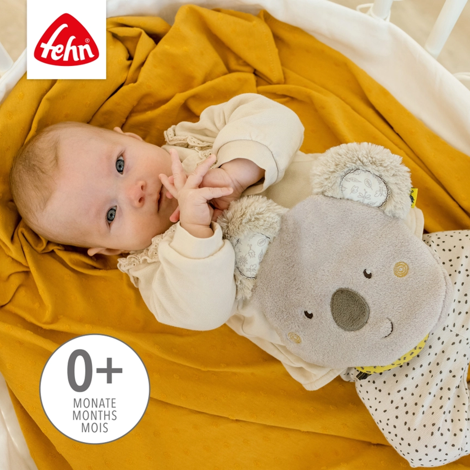 Fehn Koala grau Kirschkern Wärmekissen