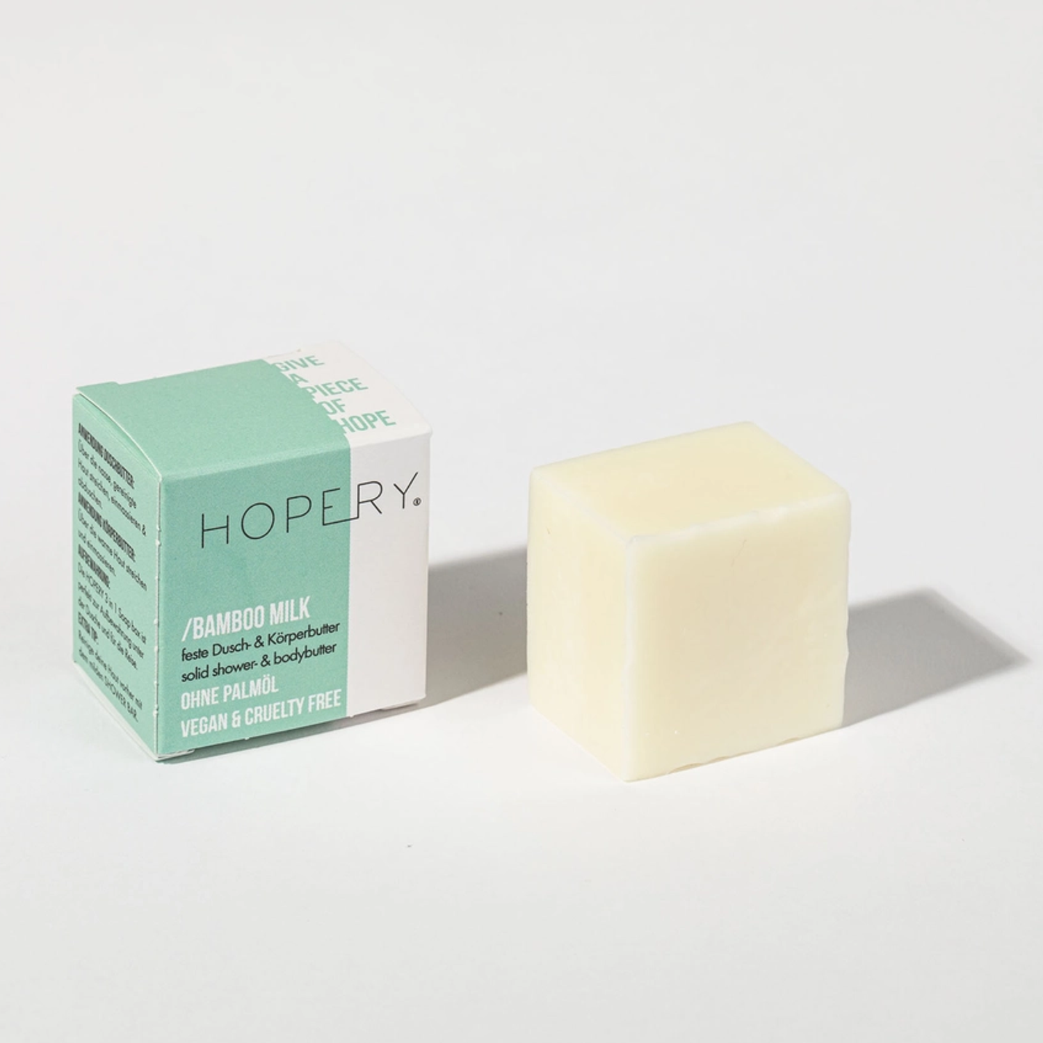 HOPERY Bambus Milch Dusch- und Körperbutter 40g