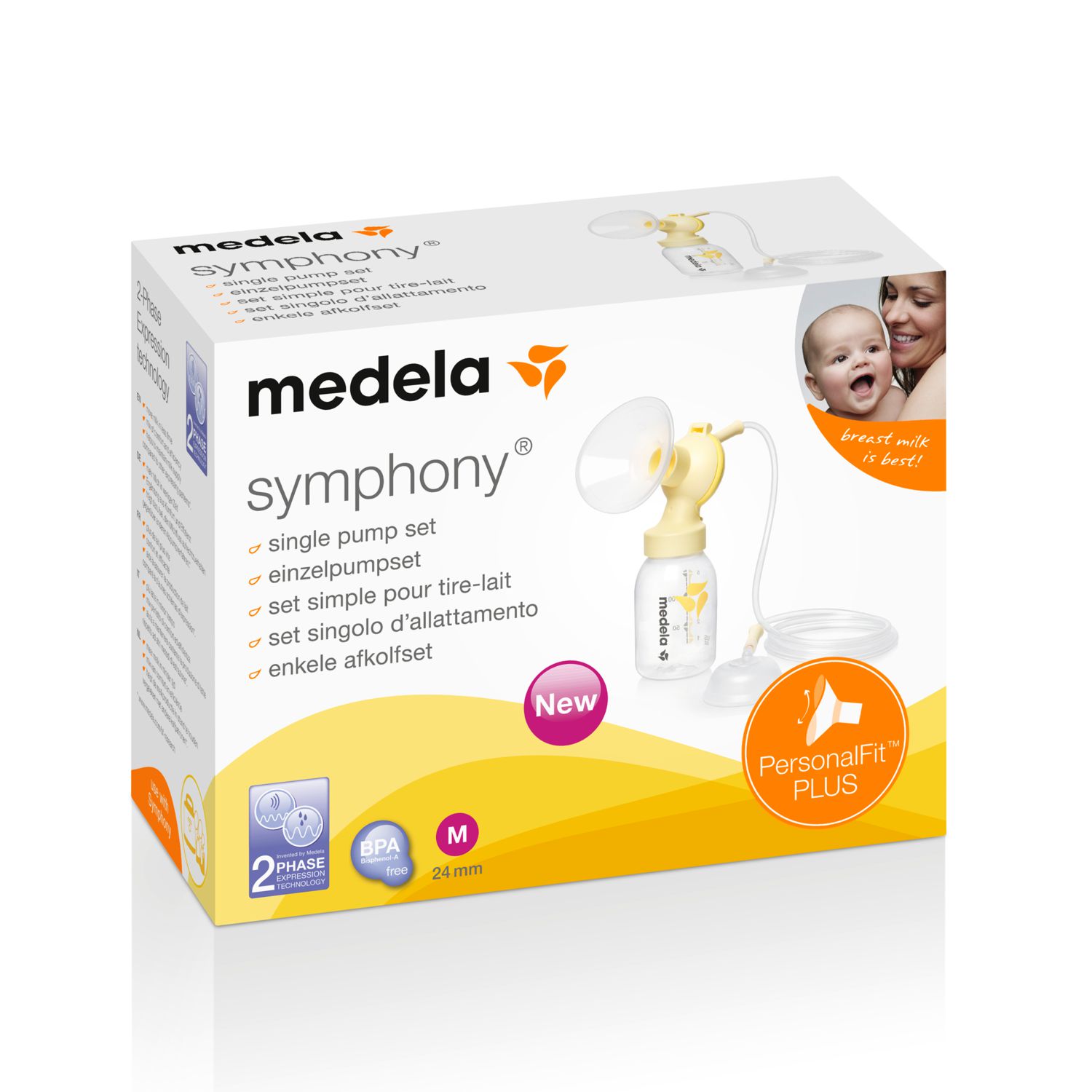 Medela Symphony Einzelpumpset PersonalFit PLUS