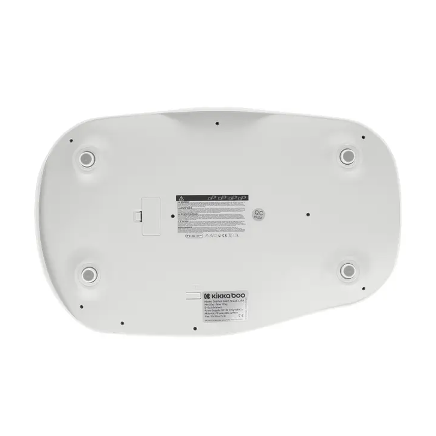 Kikkaboo digitale Babywaage 50g bis 20kg Kikkaboo digitale Babywaage 50g bis 20kg