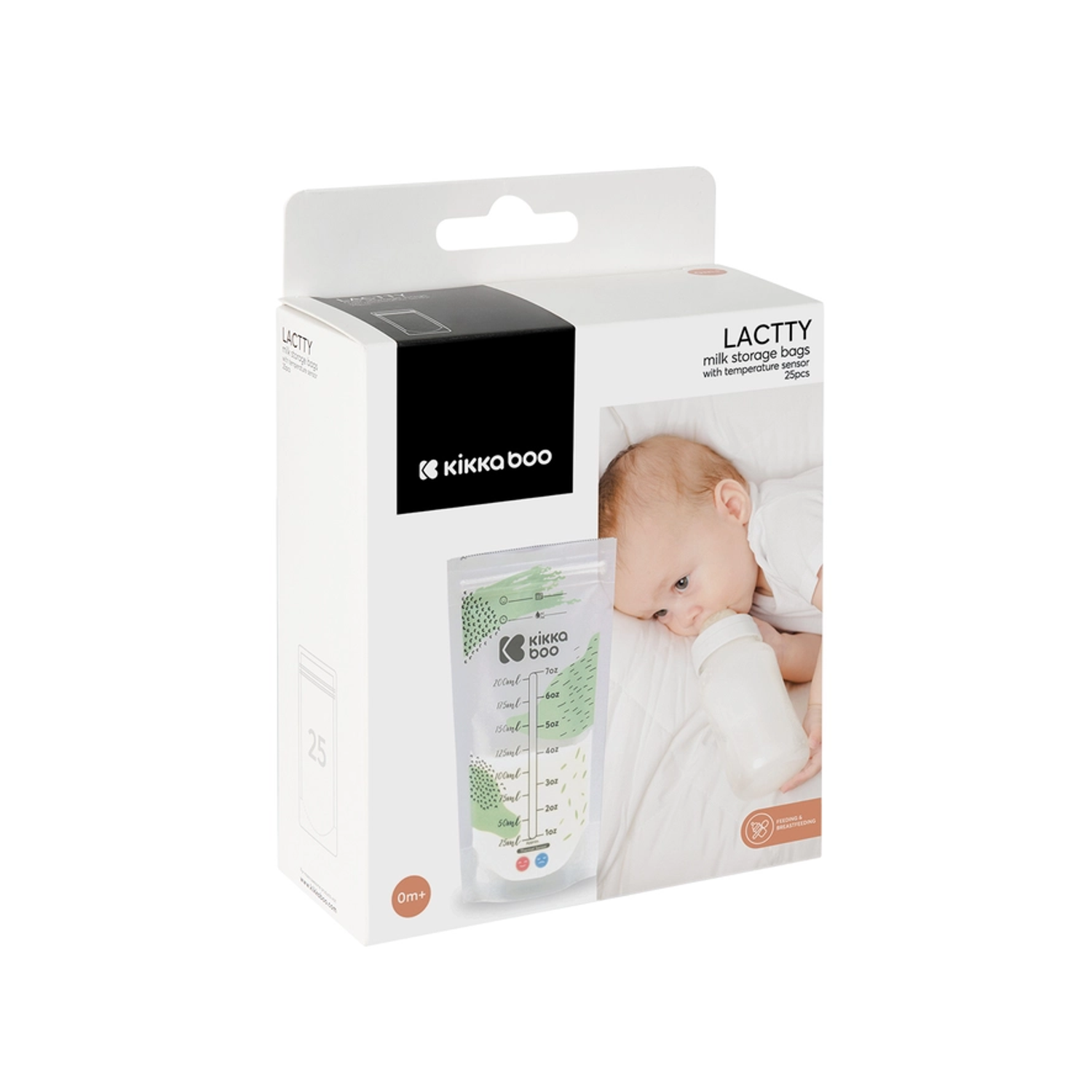 Kikkaboo Milchaufbewahrungsbeutel Lactty 25 Stück