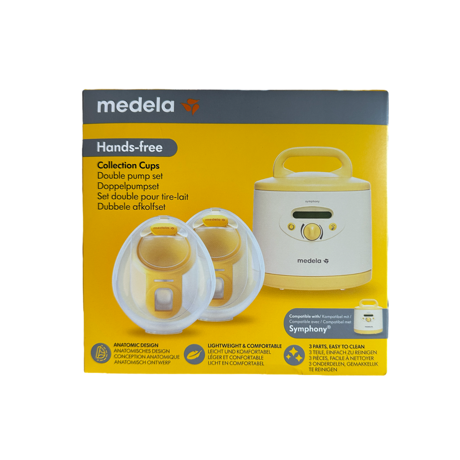 Medela Symphony Hands FREE Doppelpumpset 24mm 