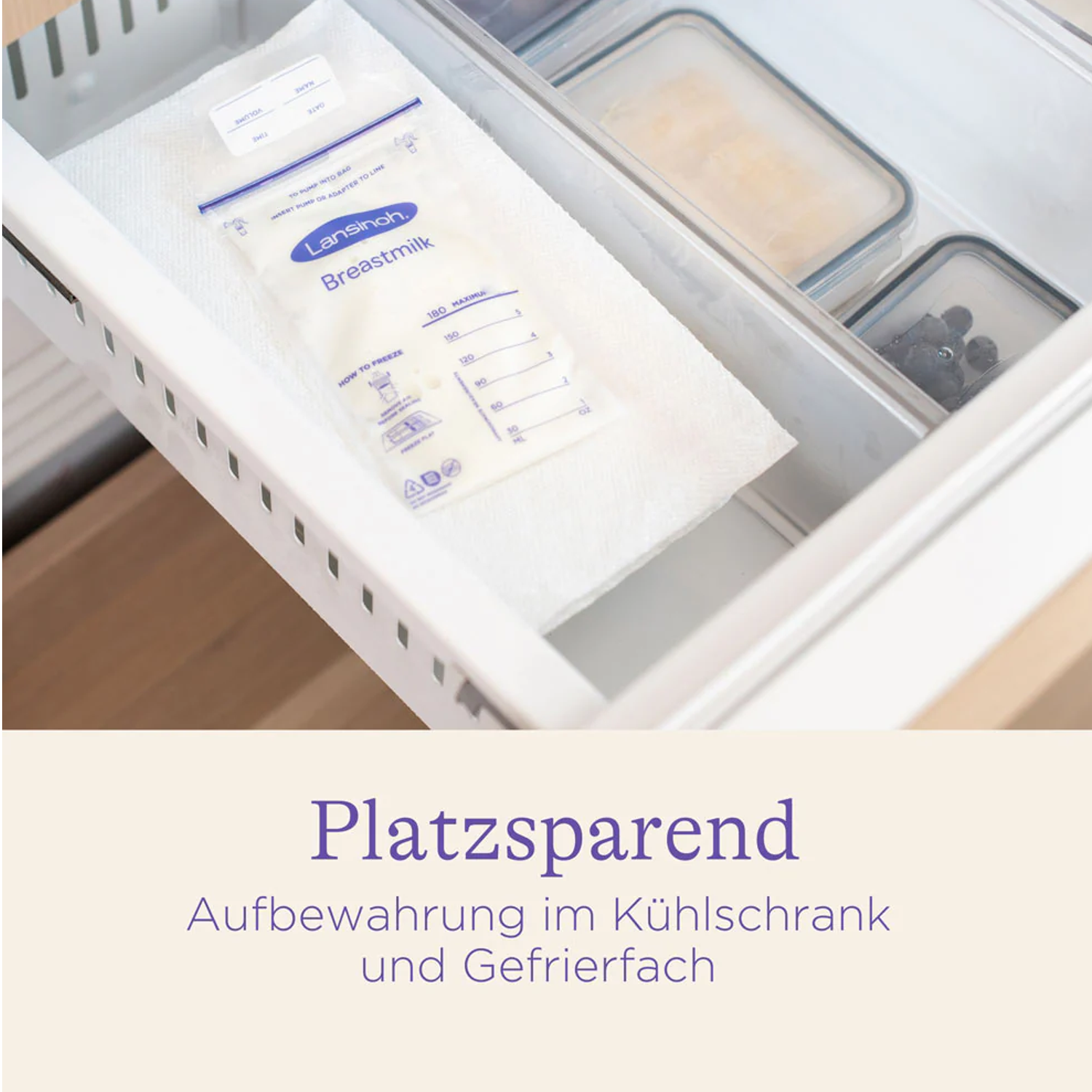 Lansinoh Muttermilch Beutel 25 Stück