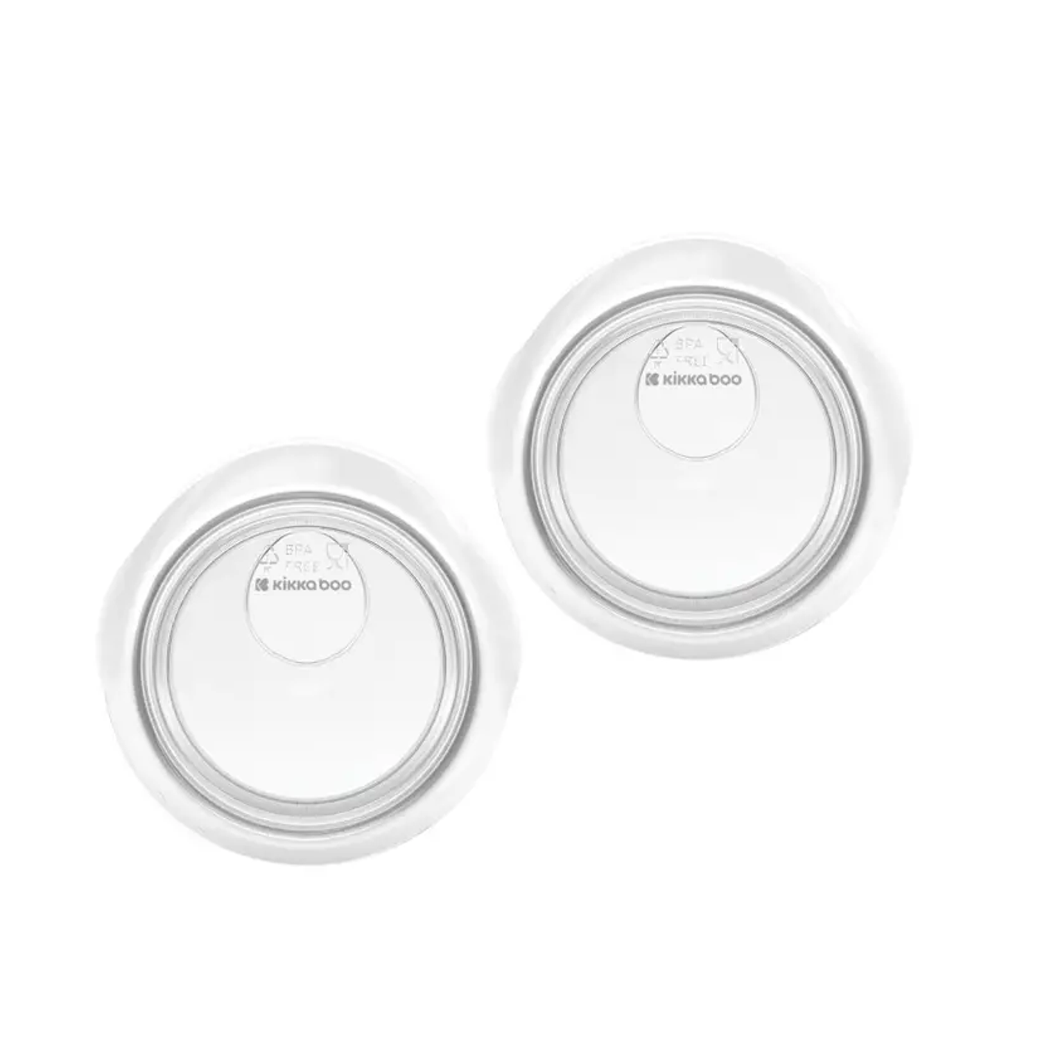 Kikkaboo Muttermilch Sammler Silikonrand 2er