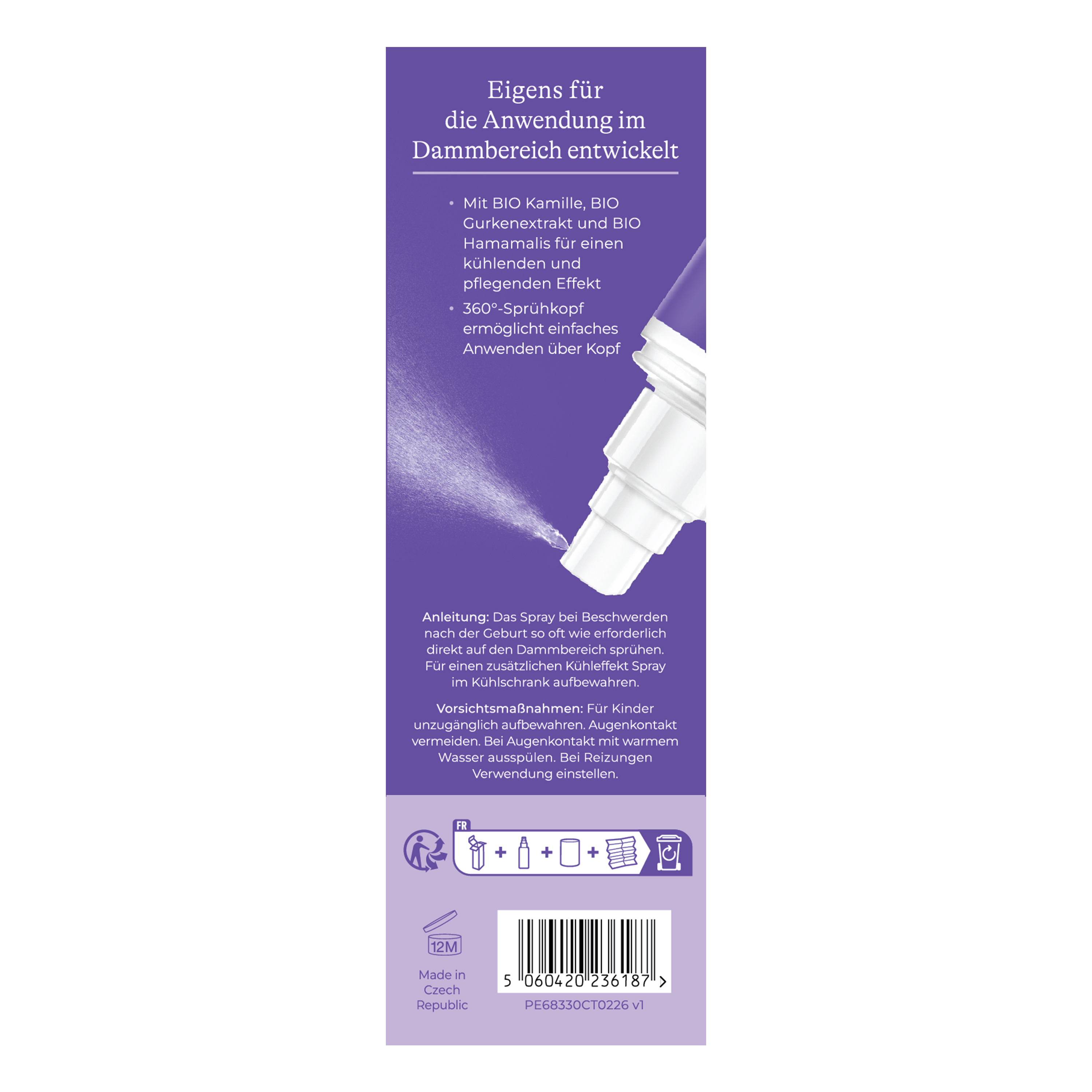 Lansinoh Regenerationsspray 100ml Wochenbett