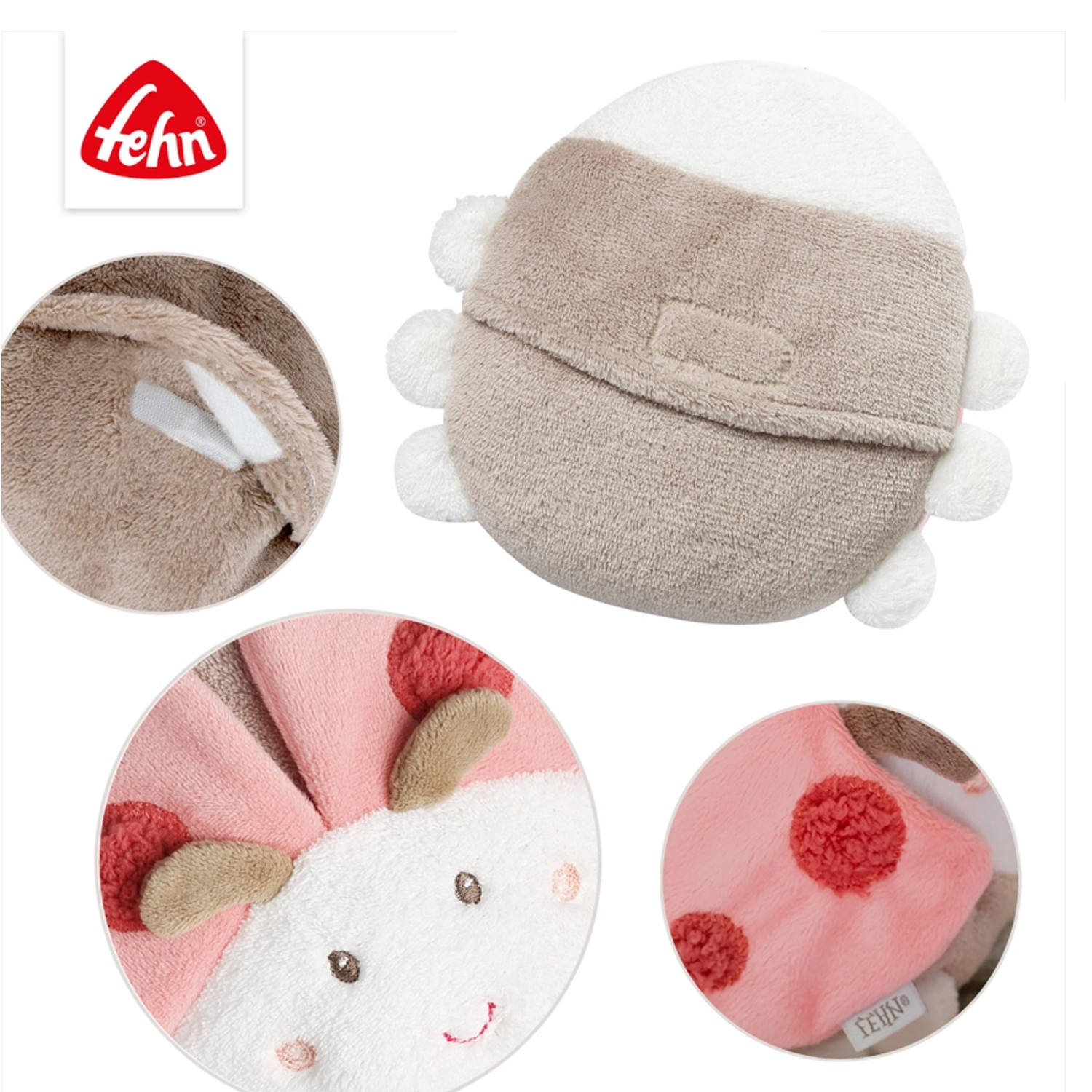 Fehn Käfer rosa Kirschkern Wärmekissen