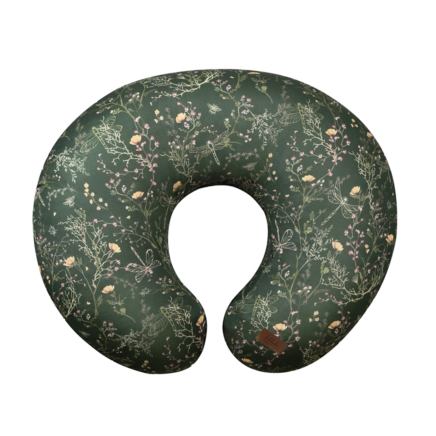 Kikkaboo Stillkissen mit Bezug Baumwolle grün